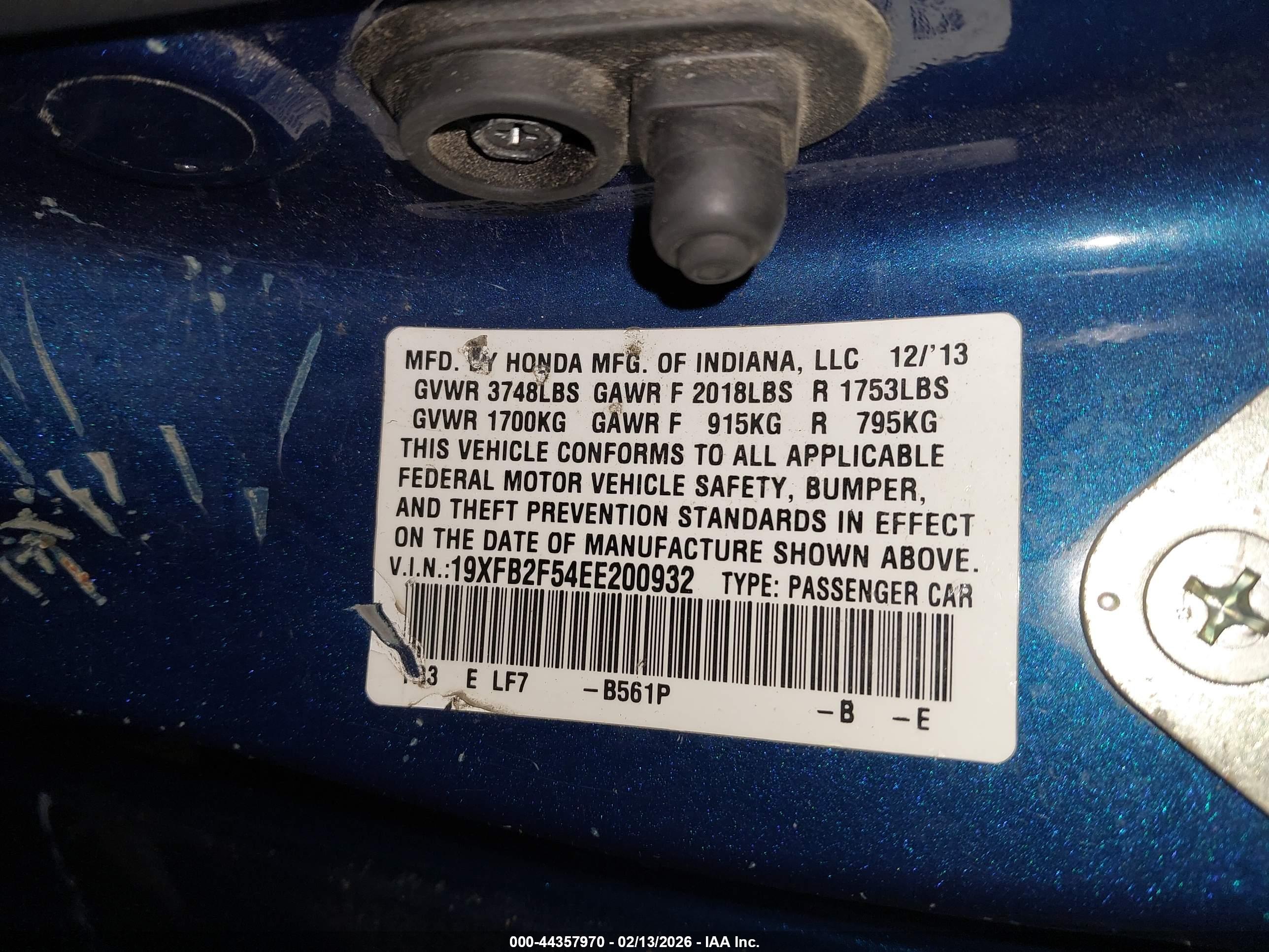 HONDA CIVIC image 9