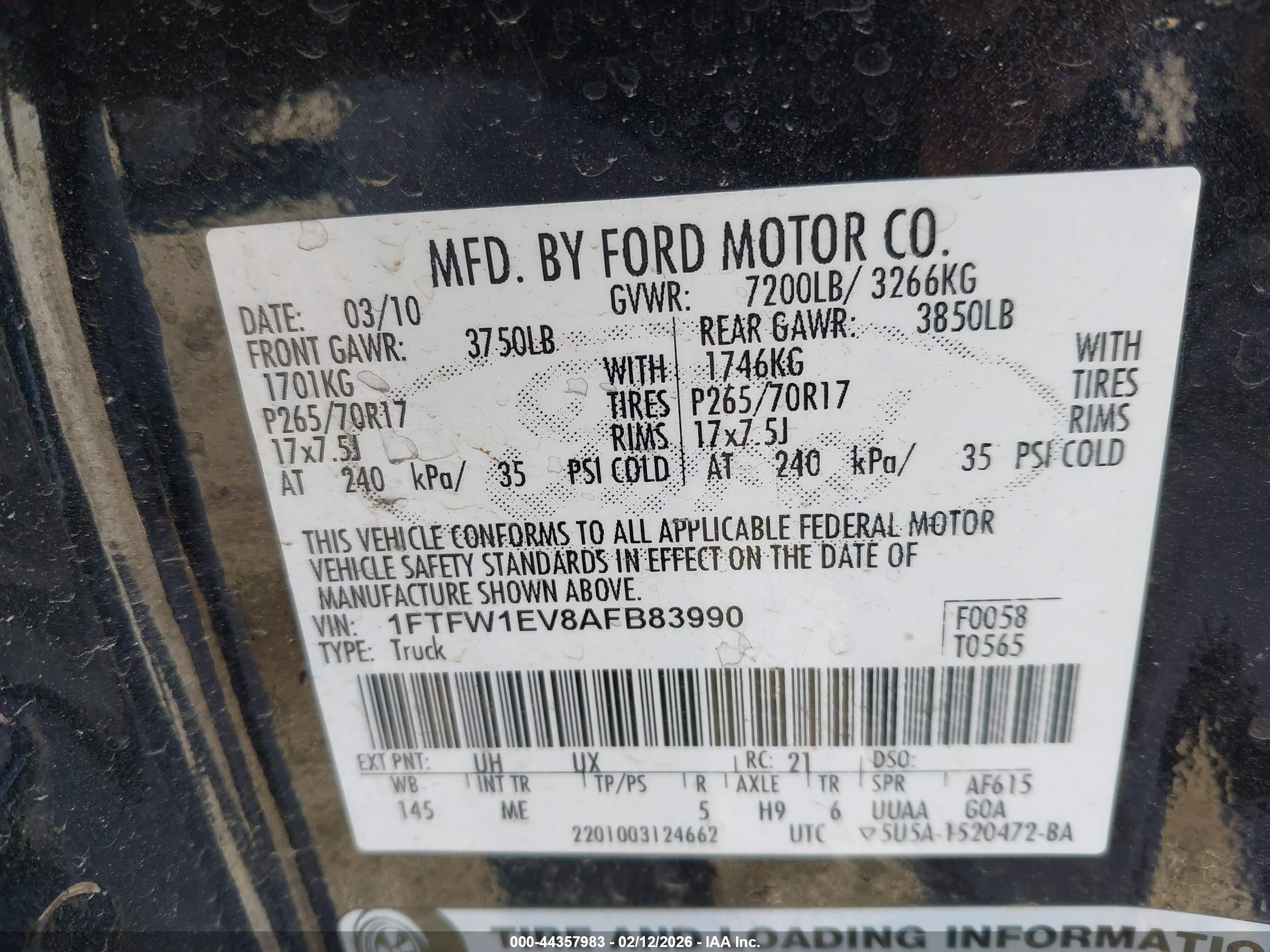 FORD F-150 image 9