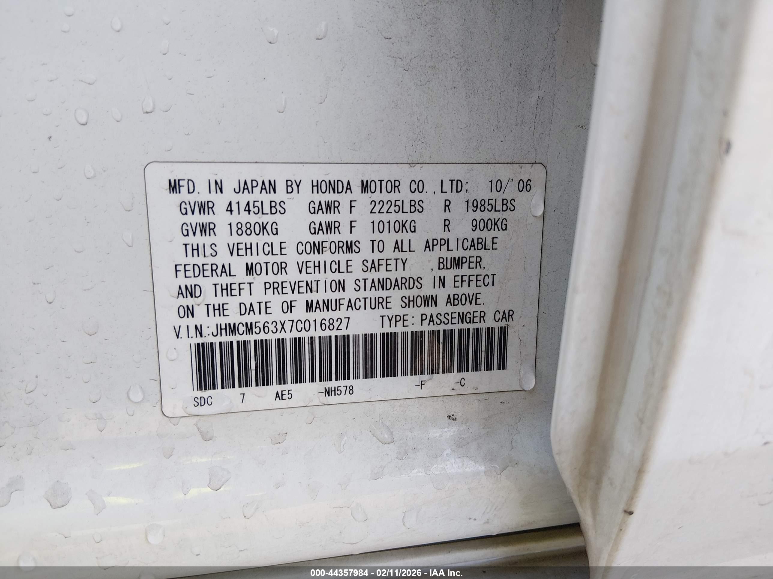 HONDA ACCORD image 9