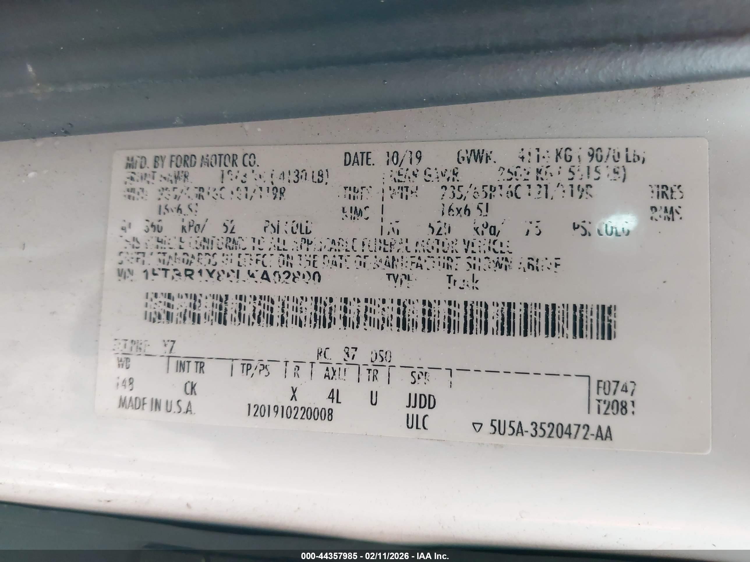 FORD TRANSIT image 9