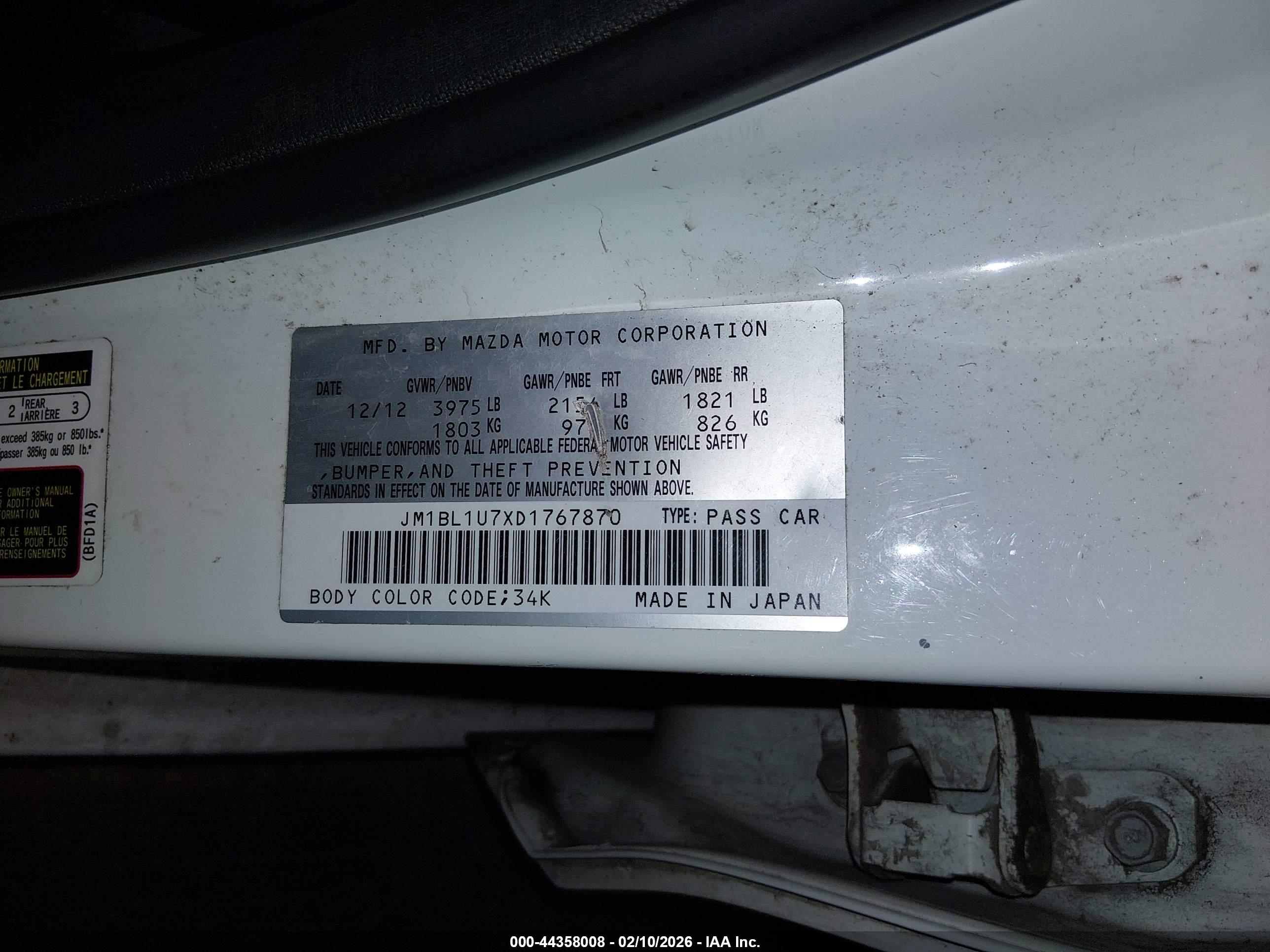 MAZDA MAZDA3 image 9