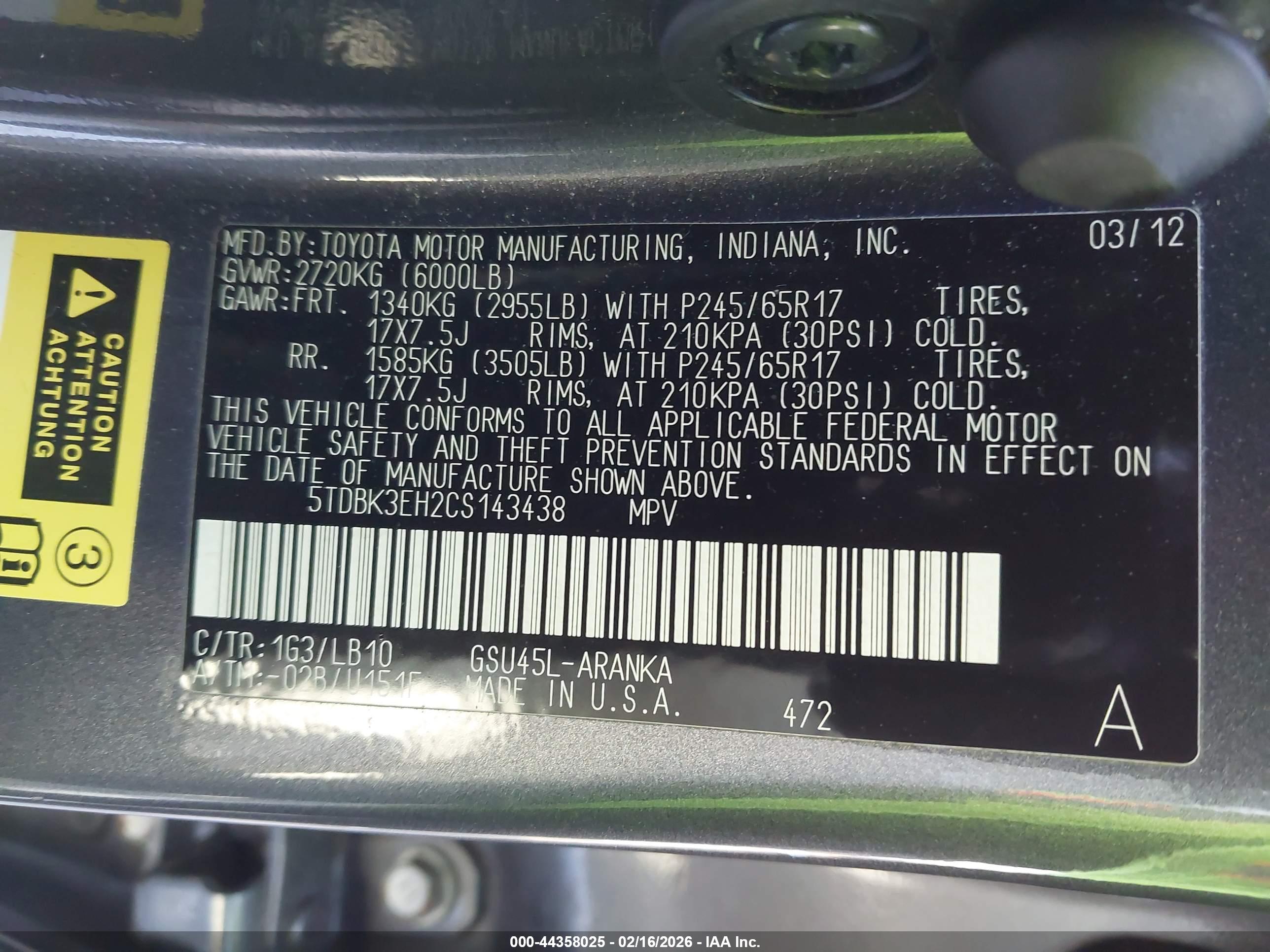 TOYOTA HIGHLANDER image 9