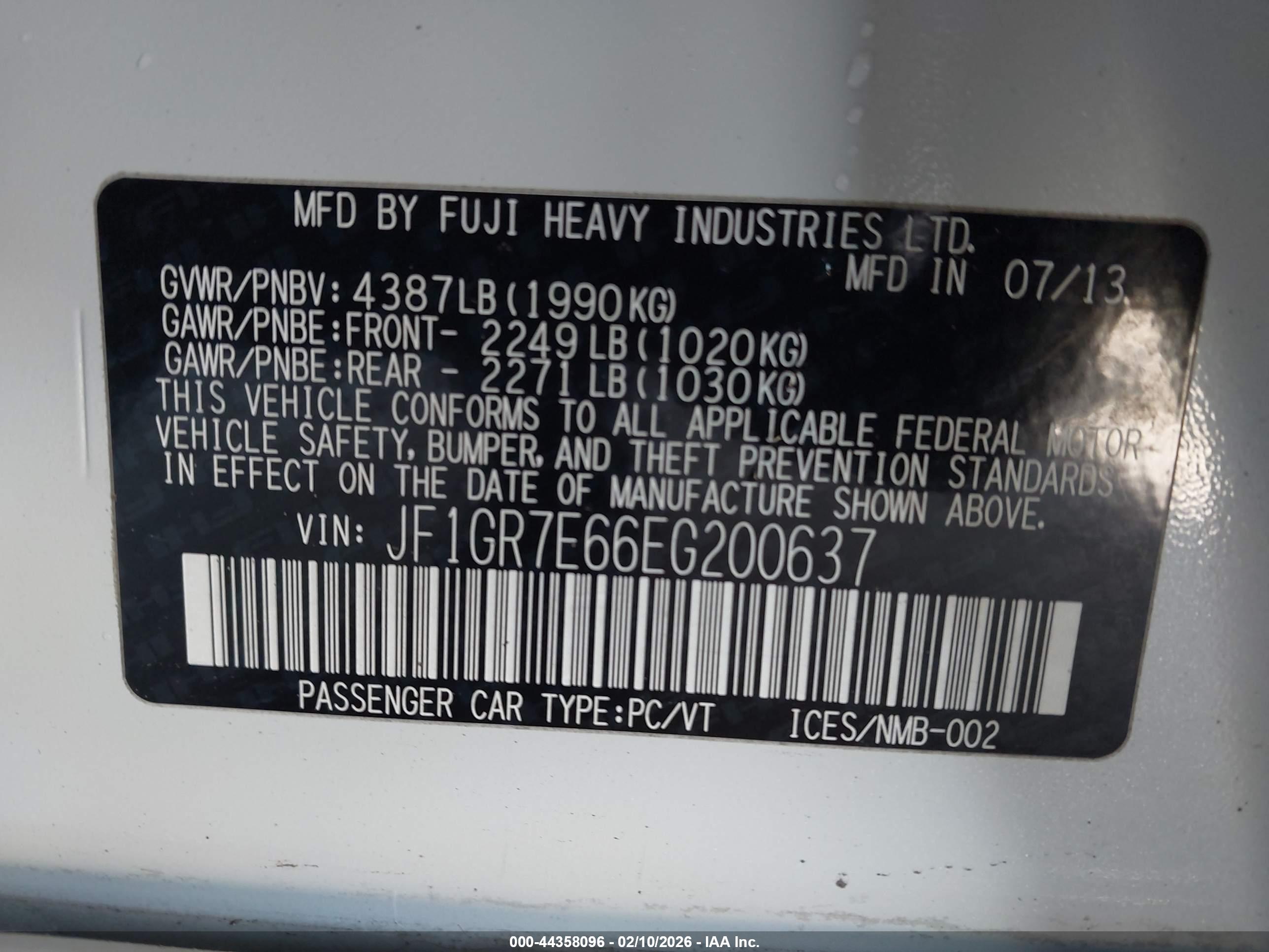 SUBARU IMPREZA image 9