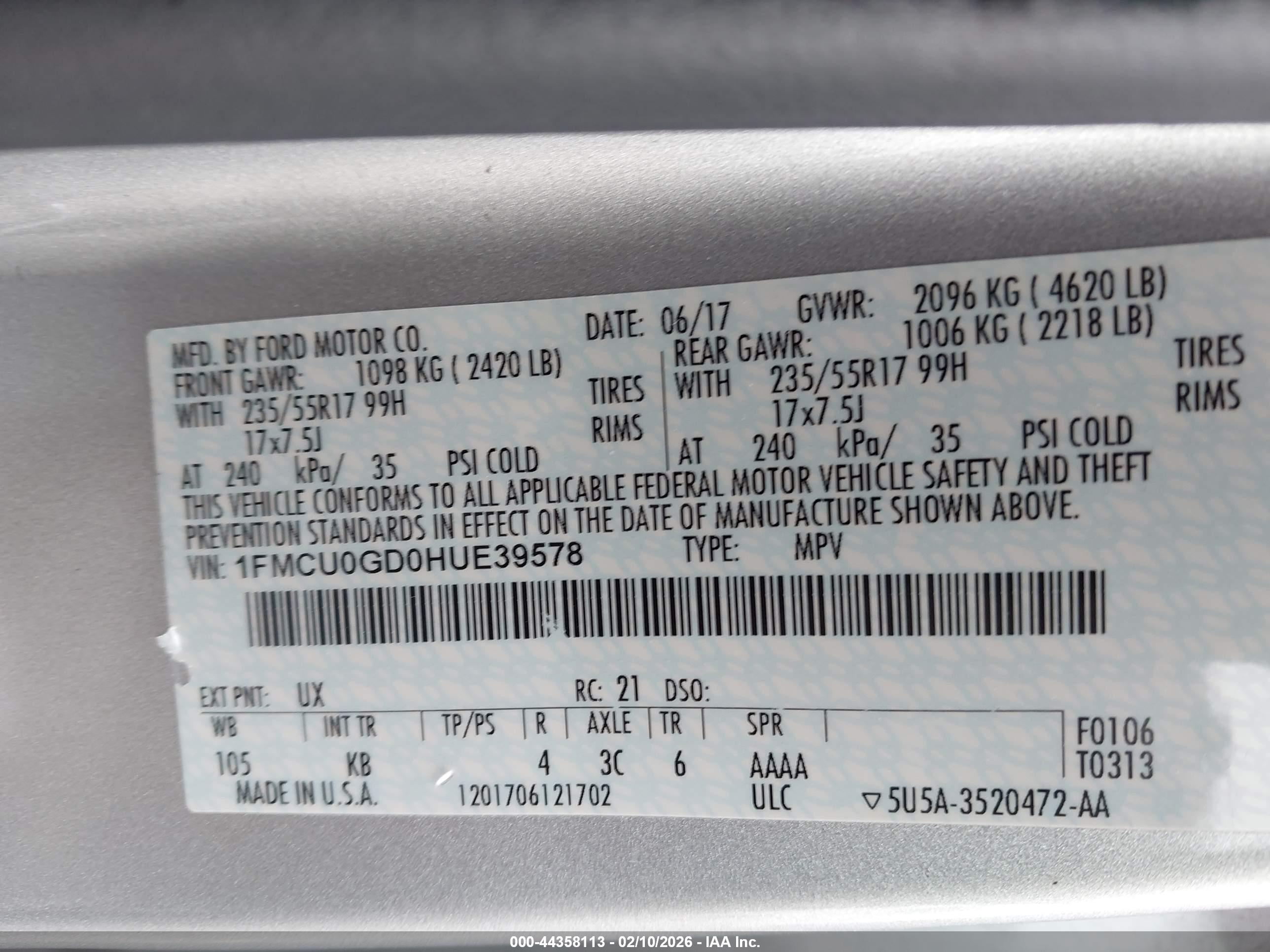 FORD ESCAPE image 9