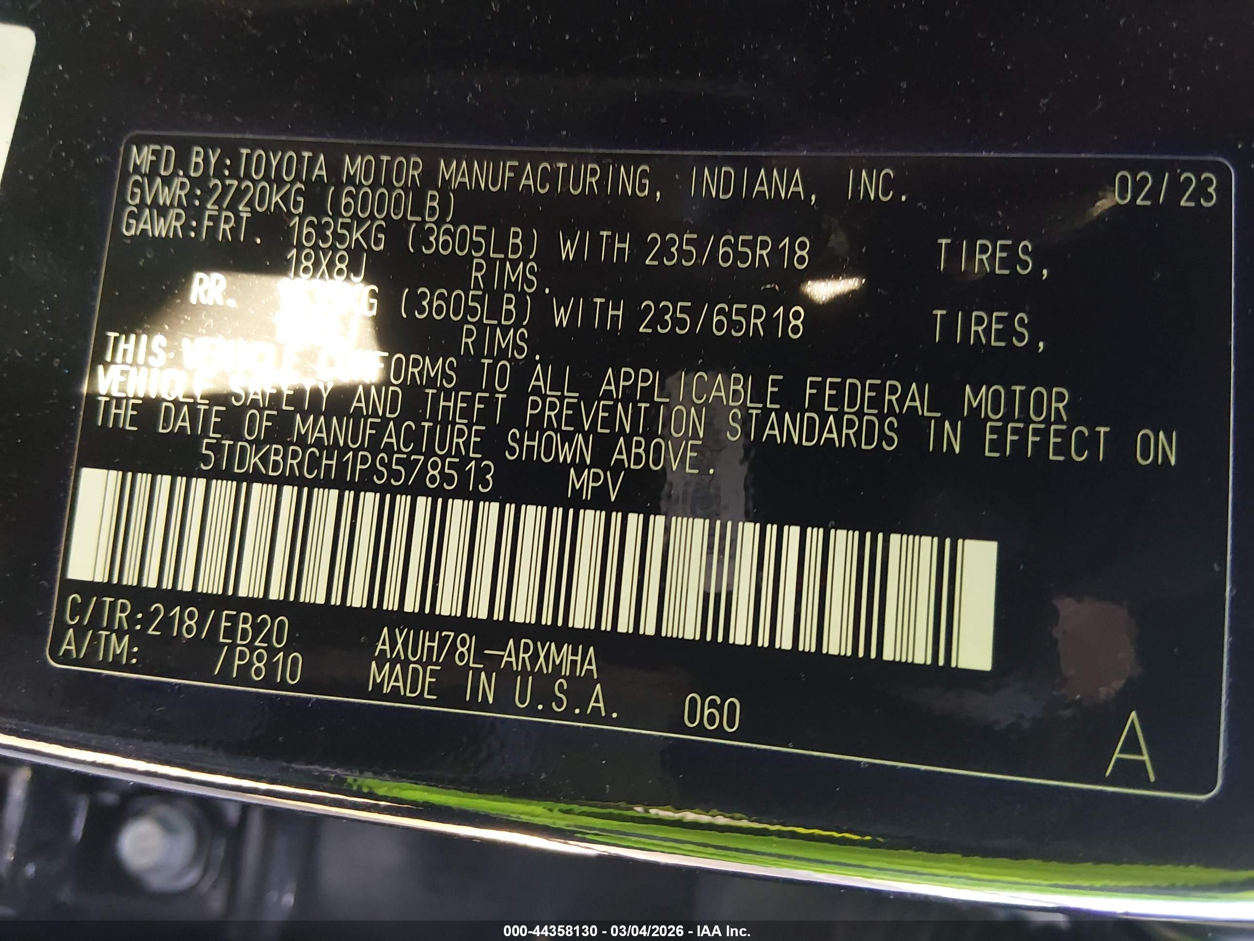TOYOTA HIGHLANDER image 9