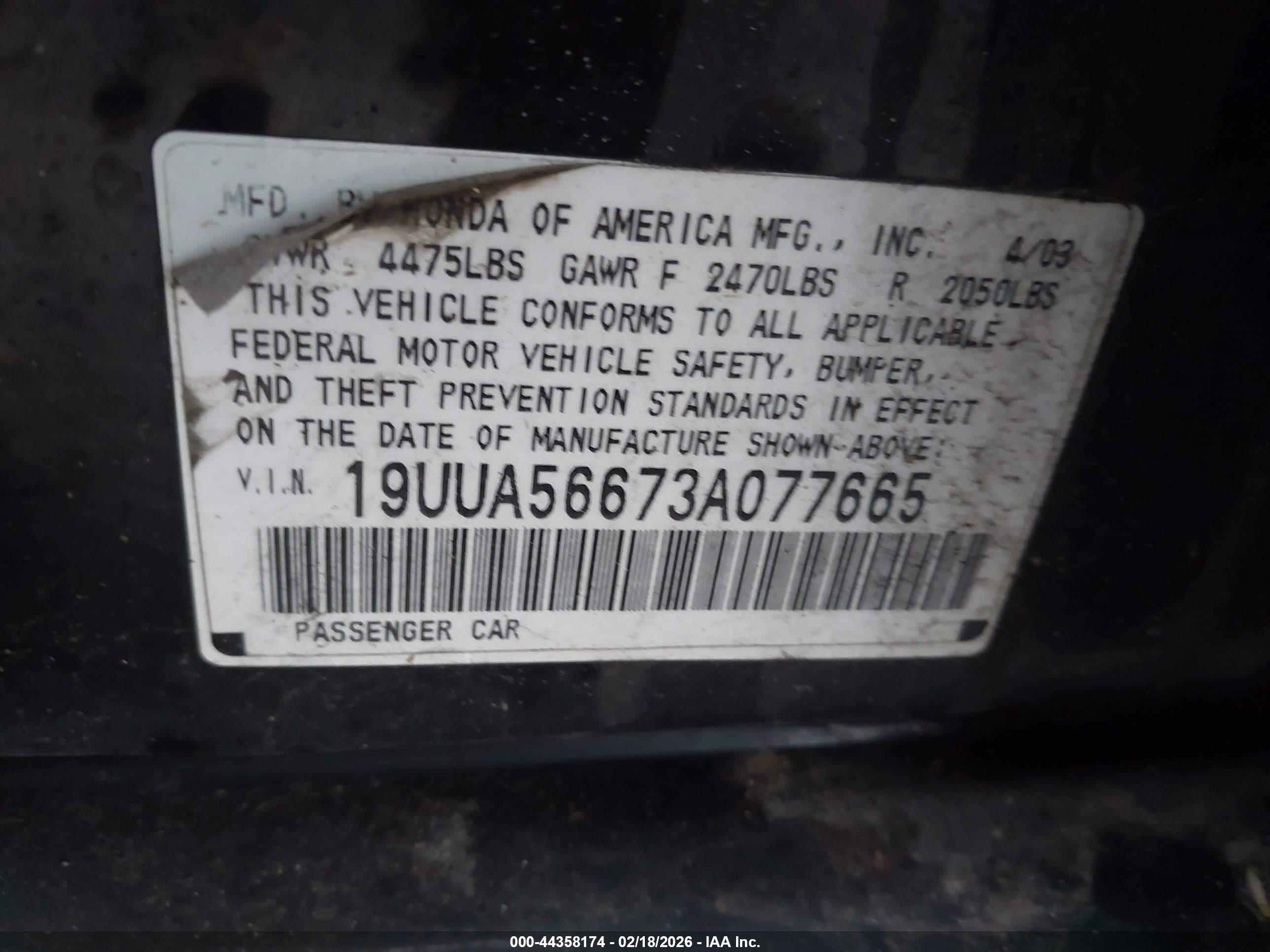 ACURA TL image 9