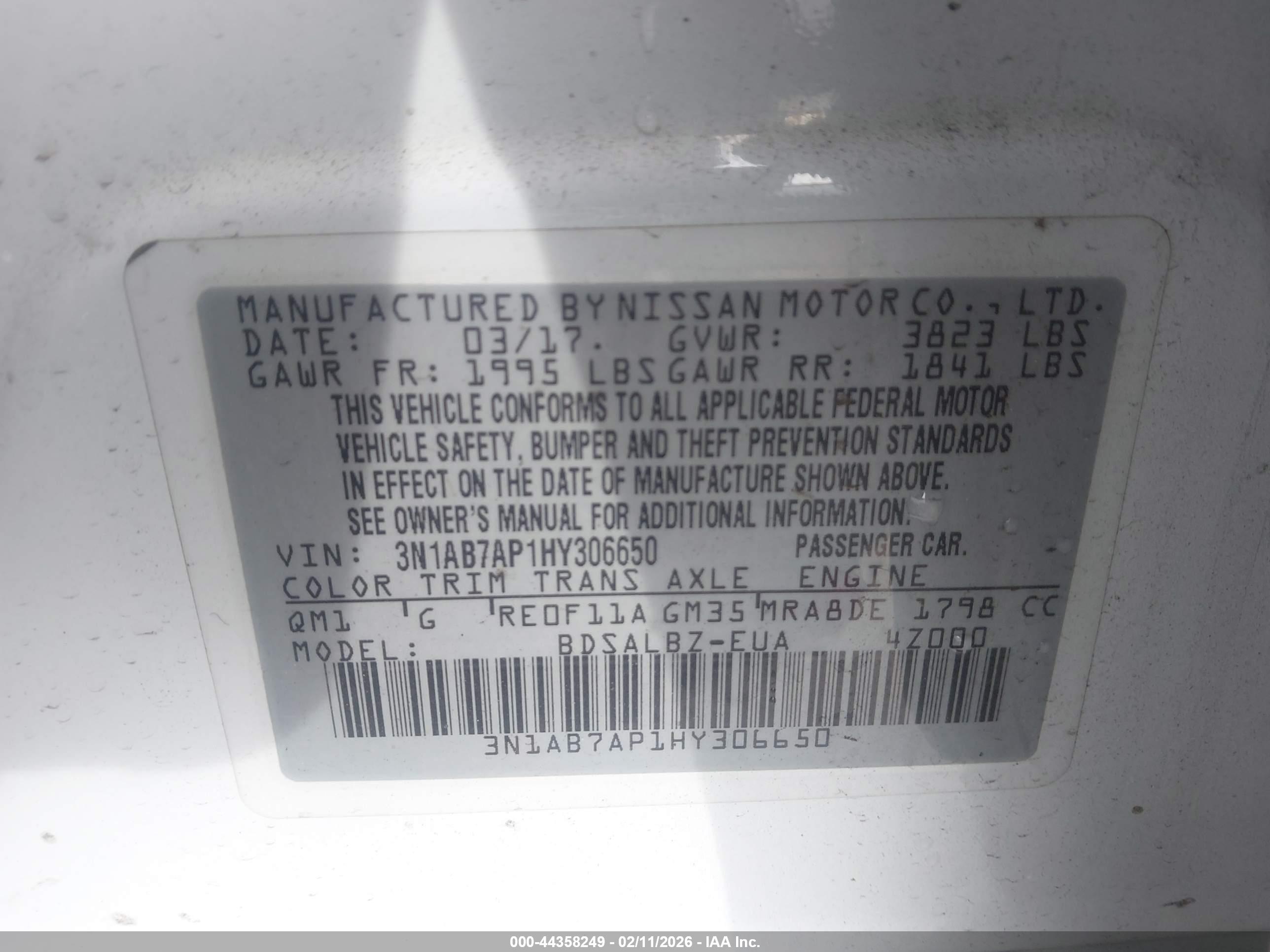 NISSAN SENTRA image 9