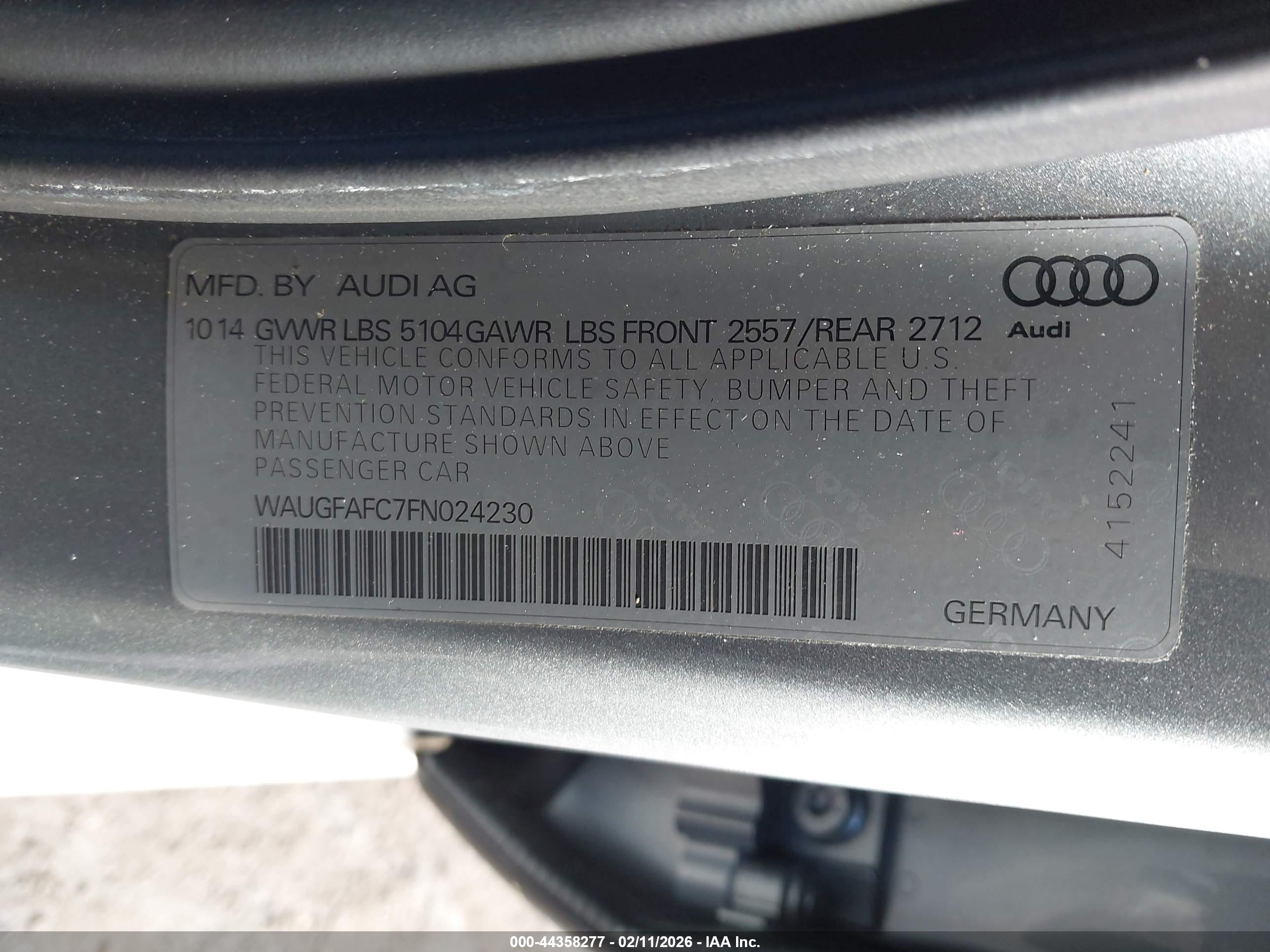 AUDI A6 image 9