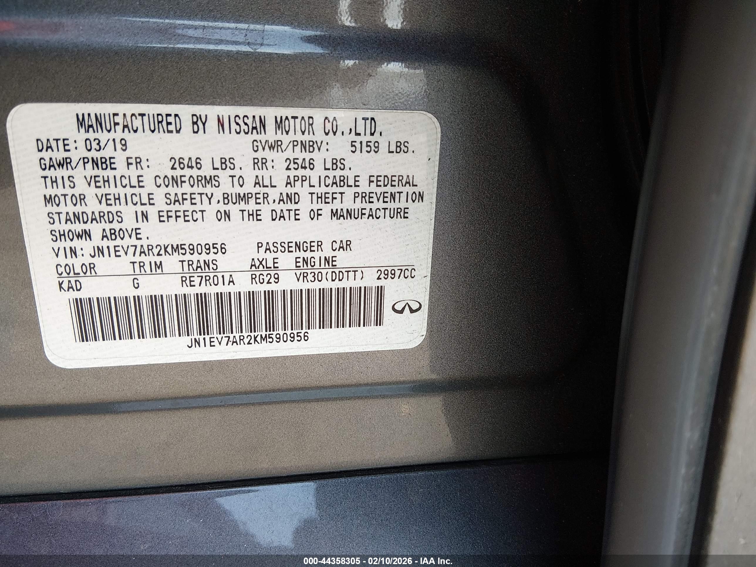 INFINITI Q50 image 9
