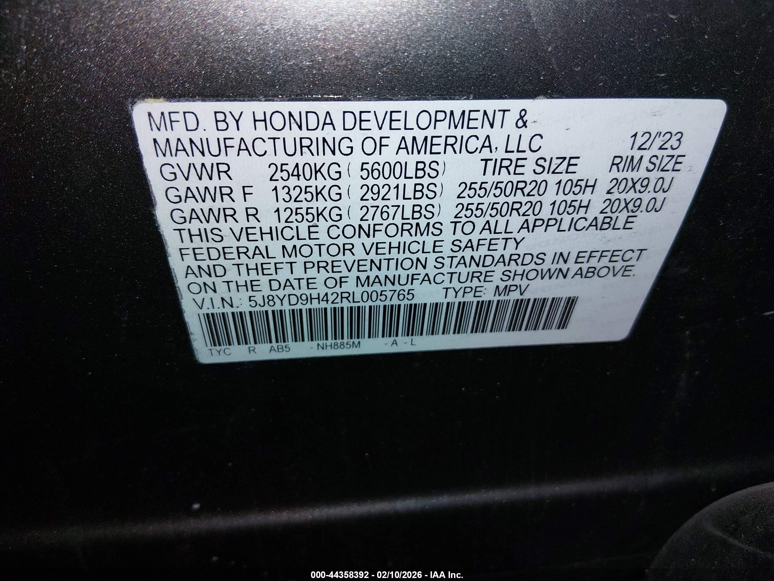 ACURA MDX image 9
