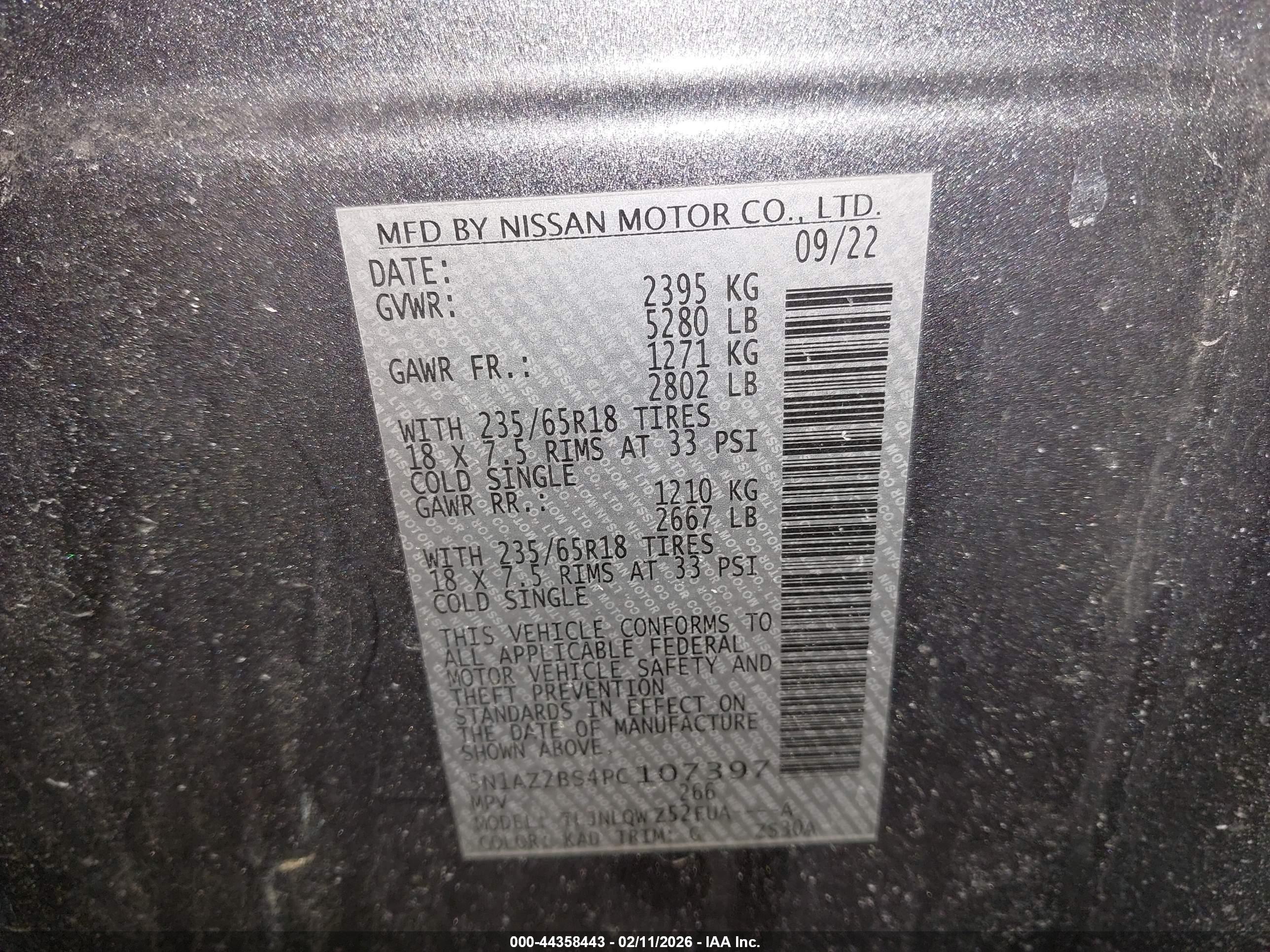 NISSAN MURANO image 9