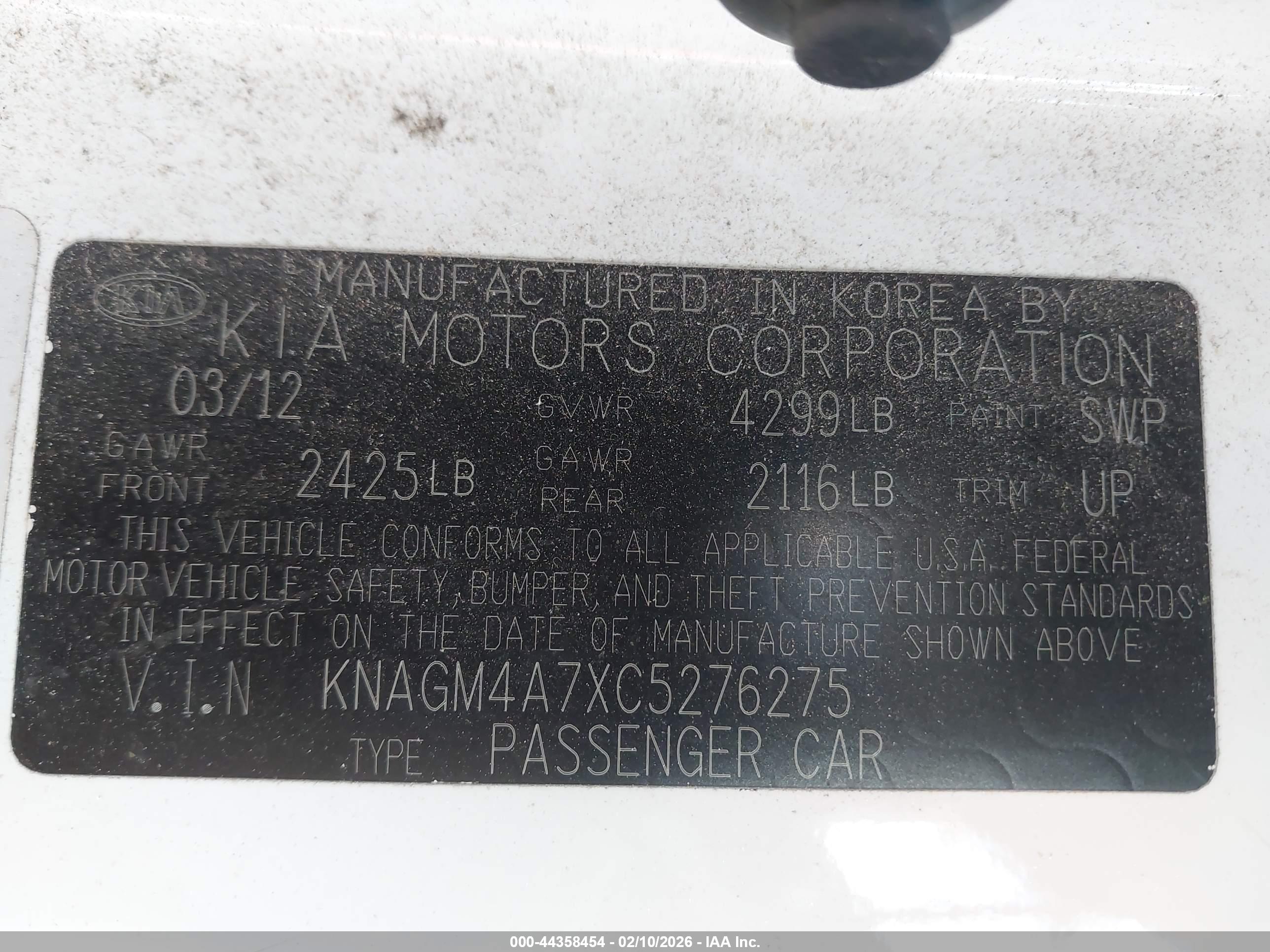 KIA OPTIMA image 9