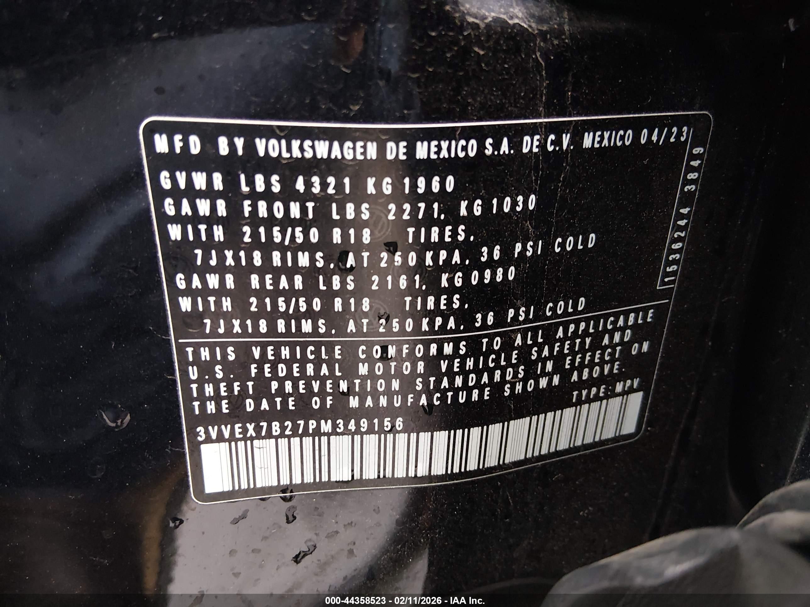 VOLKSWAGEN TAOS image 9