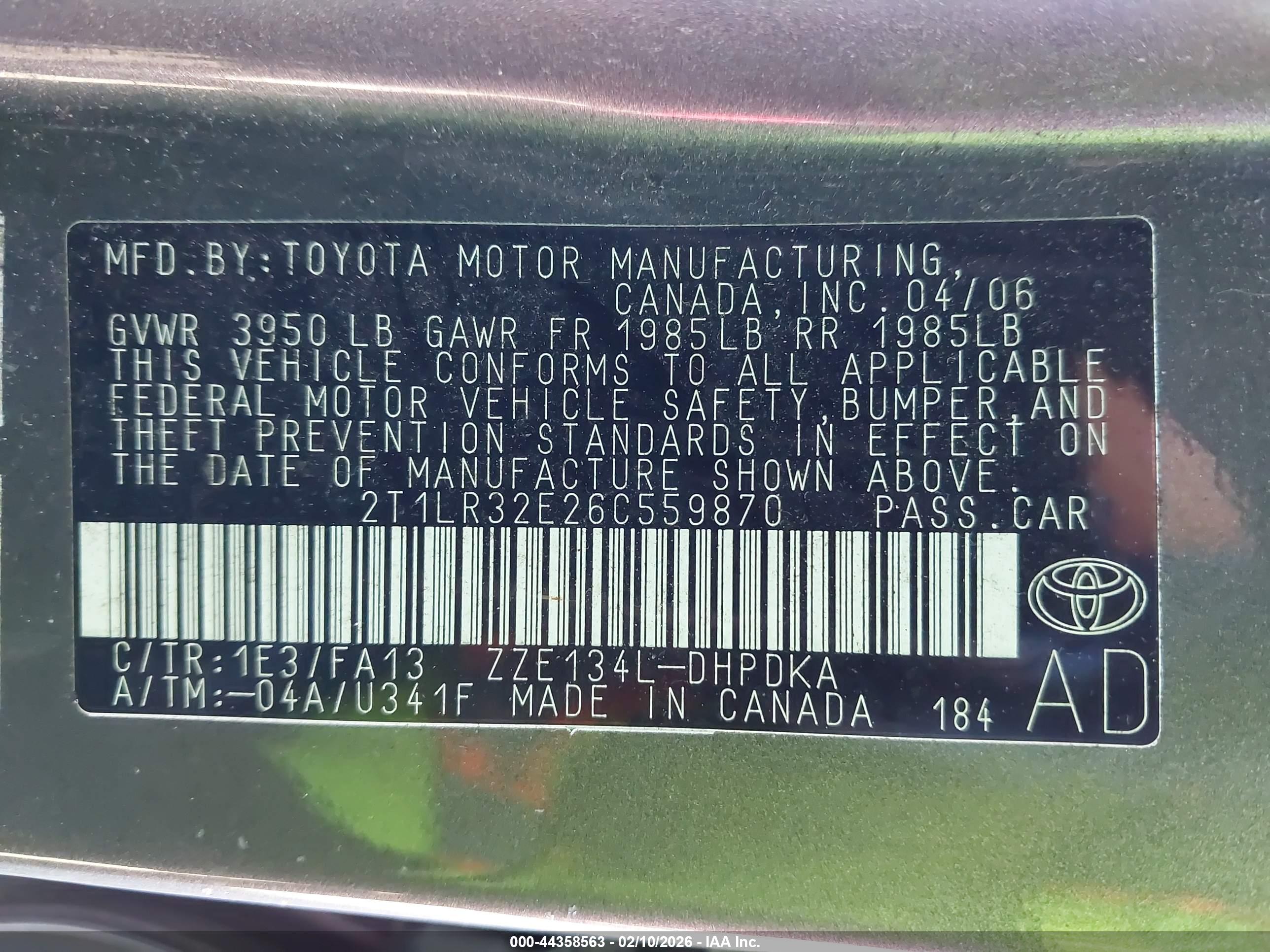 TOYOTA MATRIX image 9