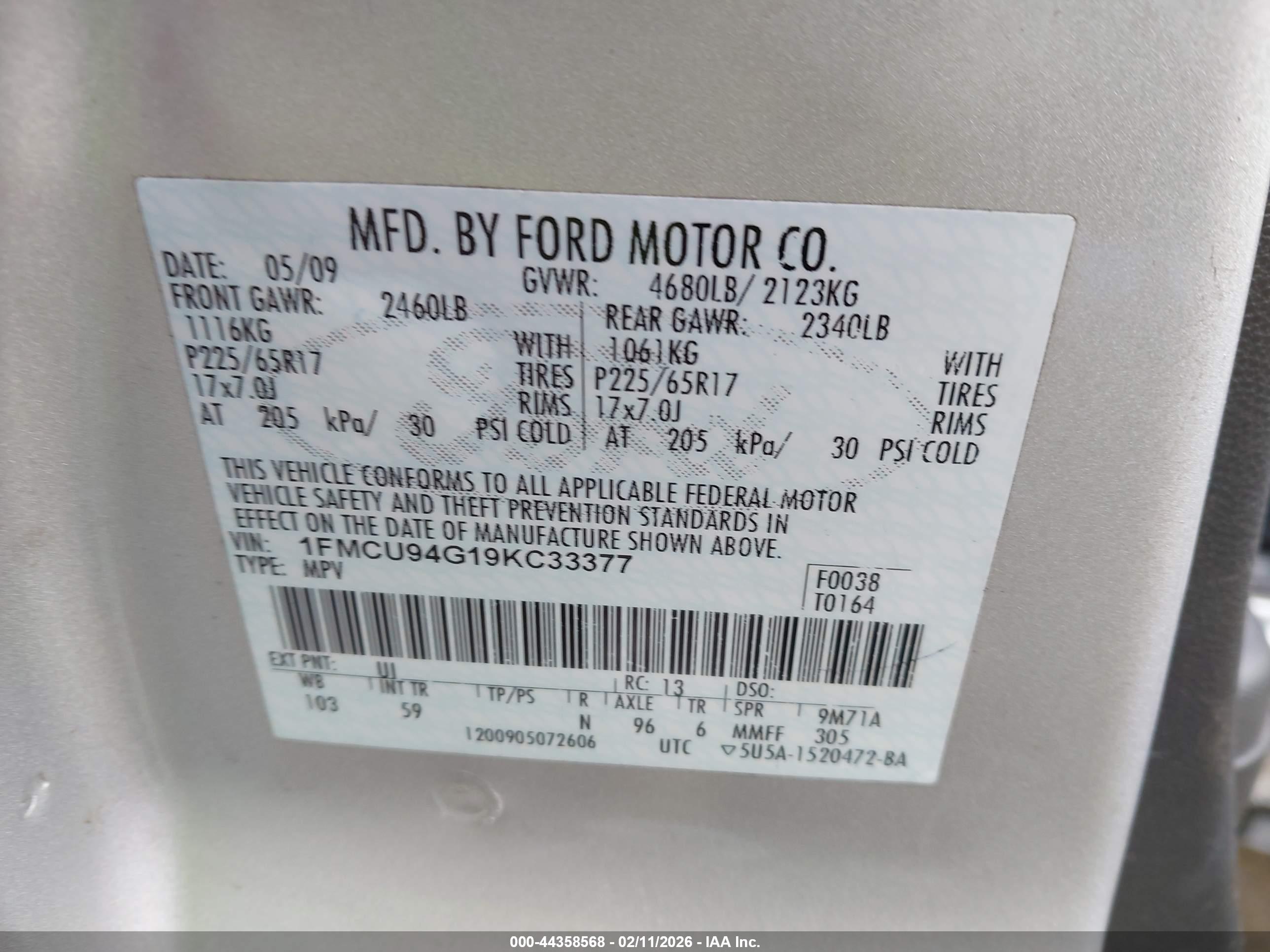 FORD ESCAPE image 9