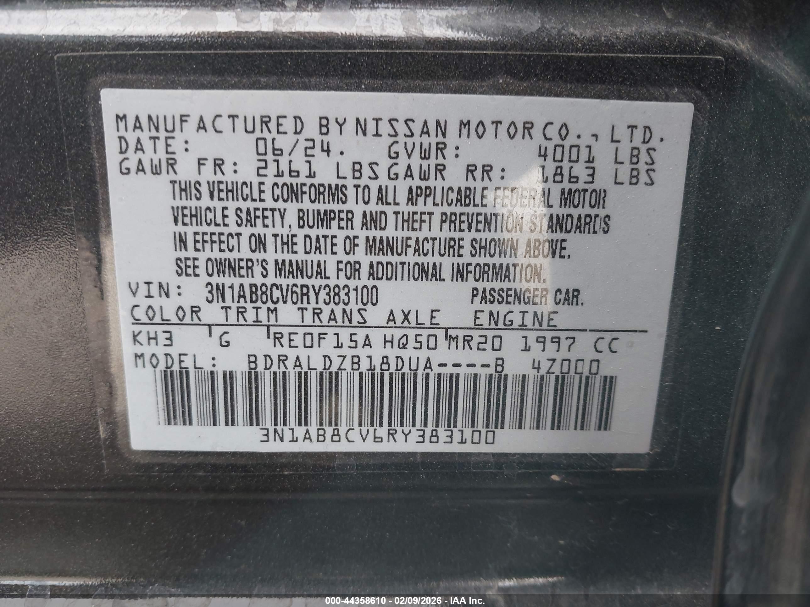 NISSAN SENTRA image 9