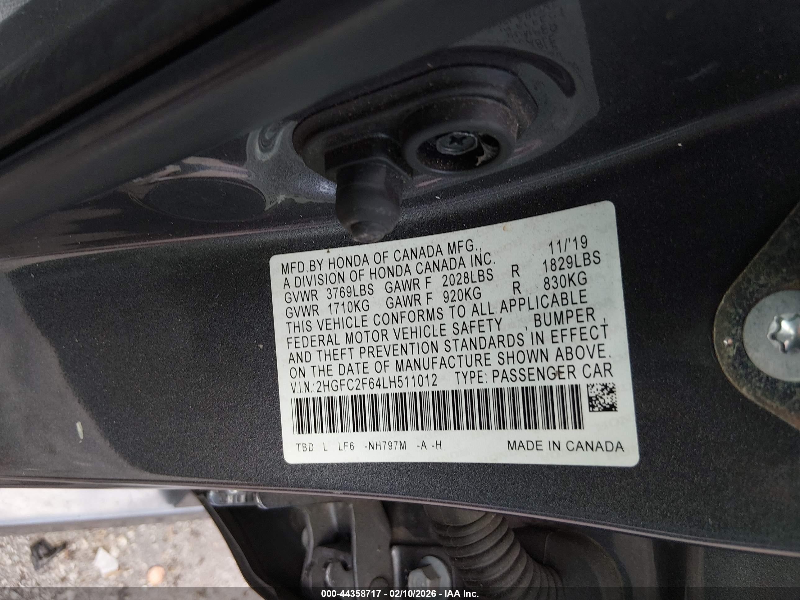 HONDA CIVIC image 9