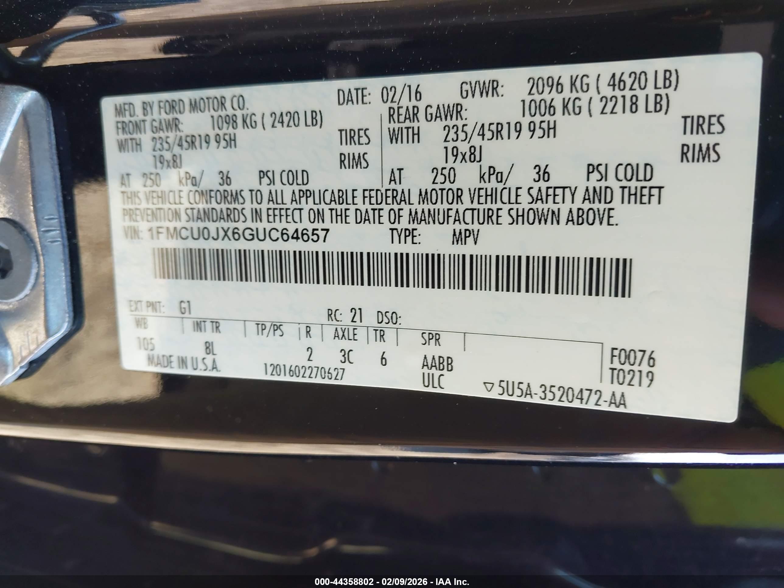 FORD ESCAPE image 9
