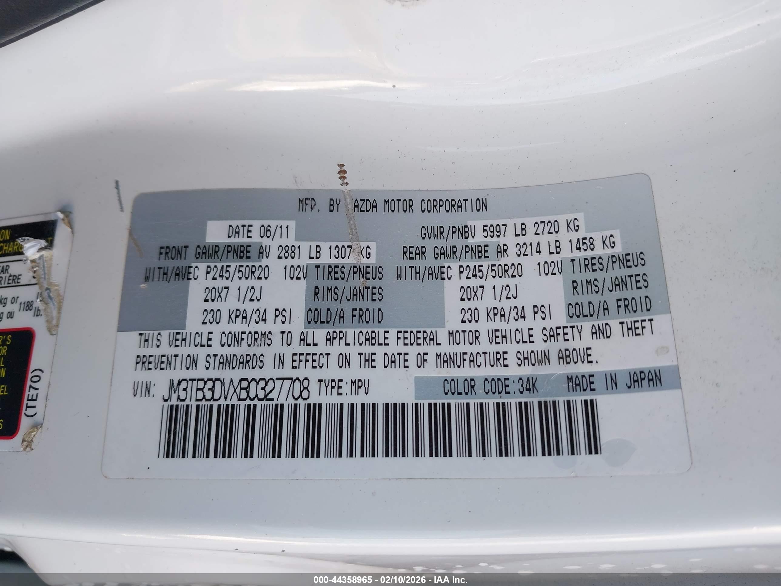 MAZDA CX-9 image 9