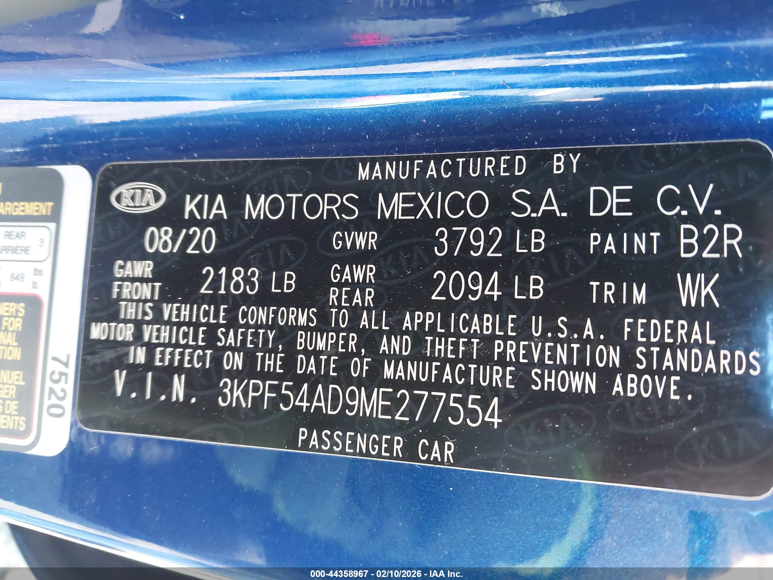 KIA FORTE image 9