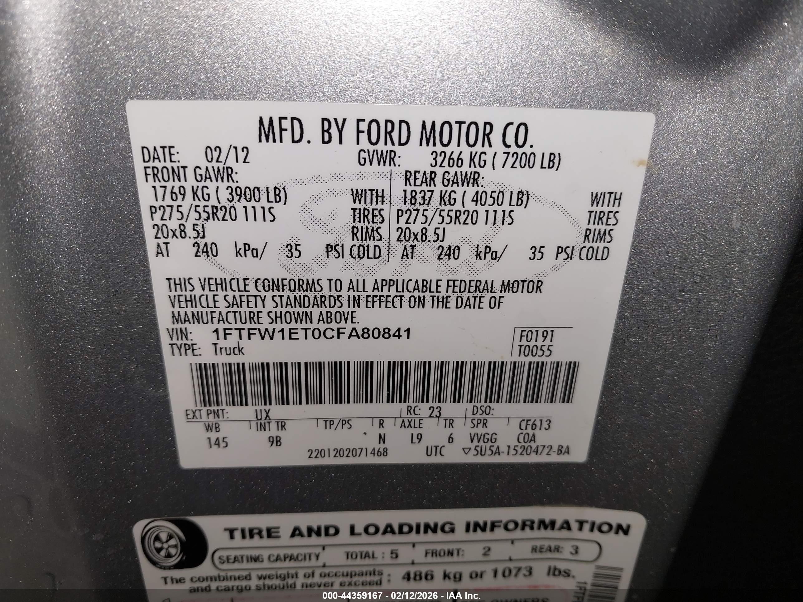 FORD F-150 image 9