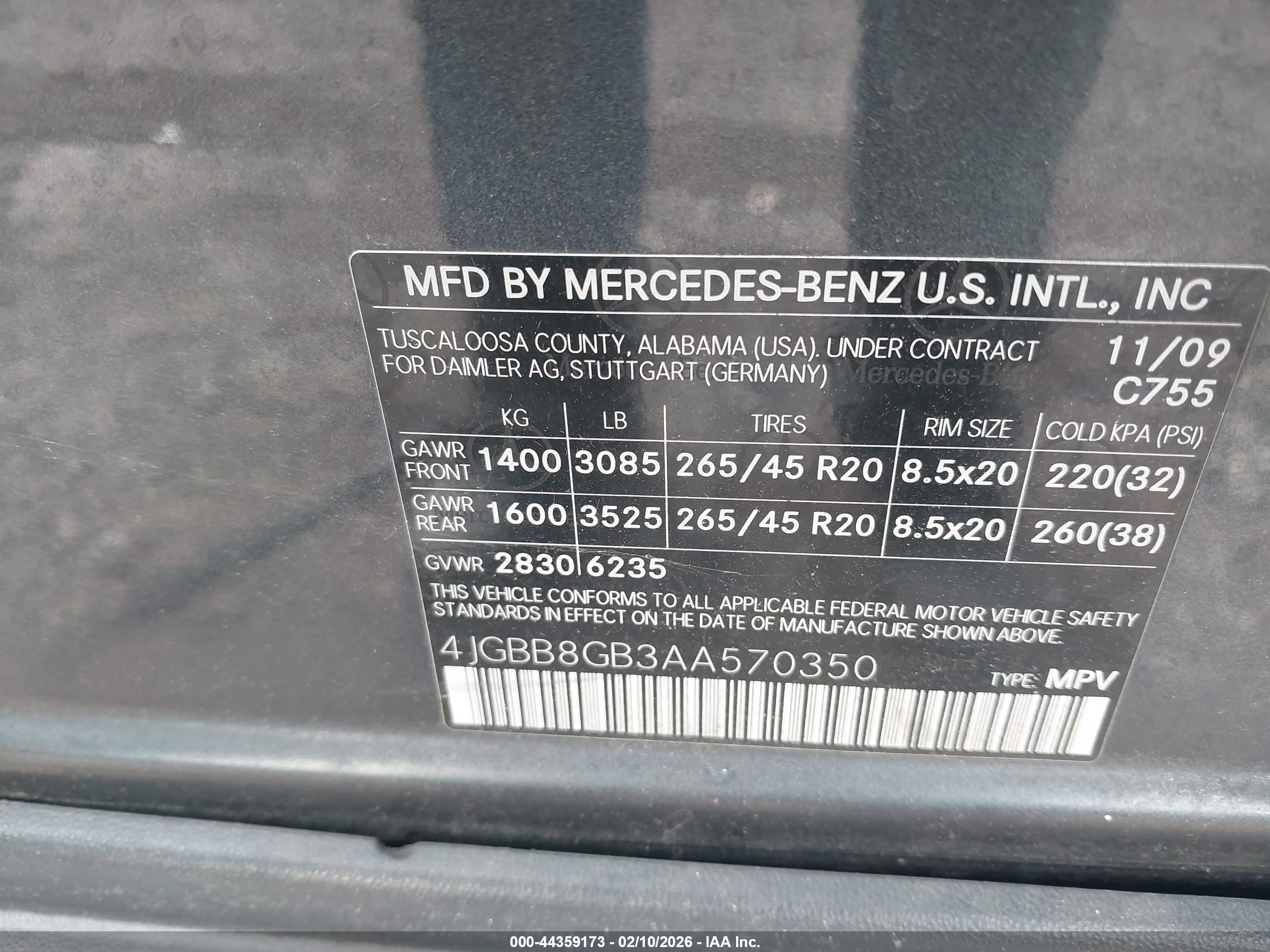 MERCEDES-BENZ ML image 9