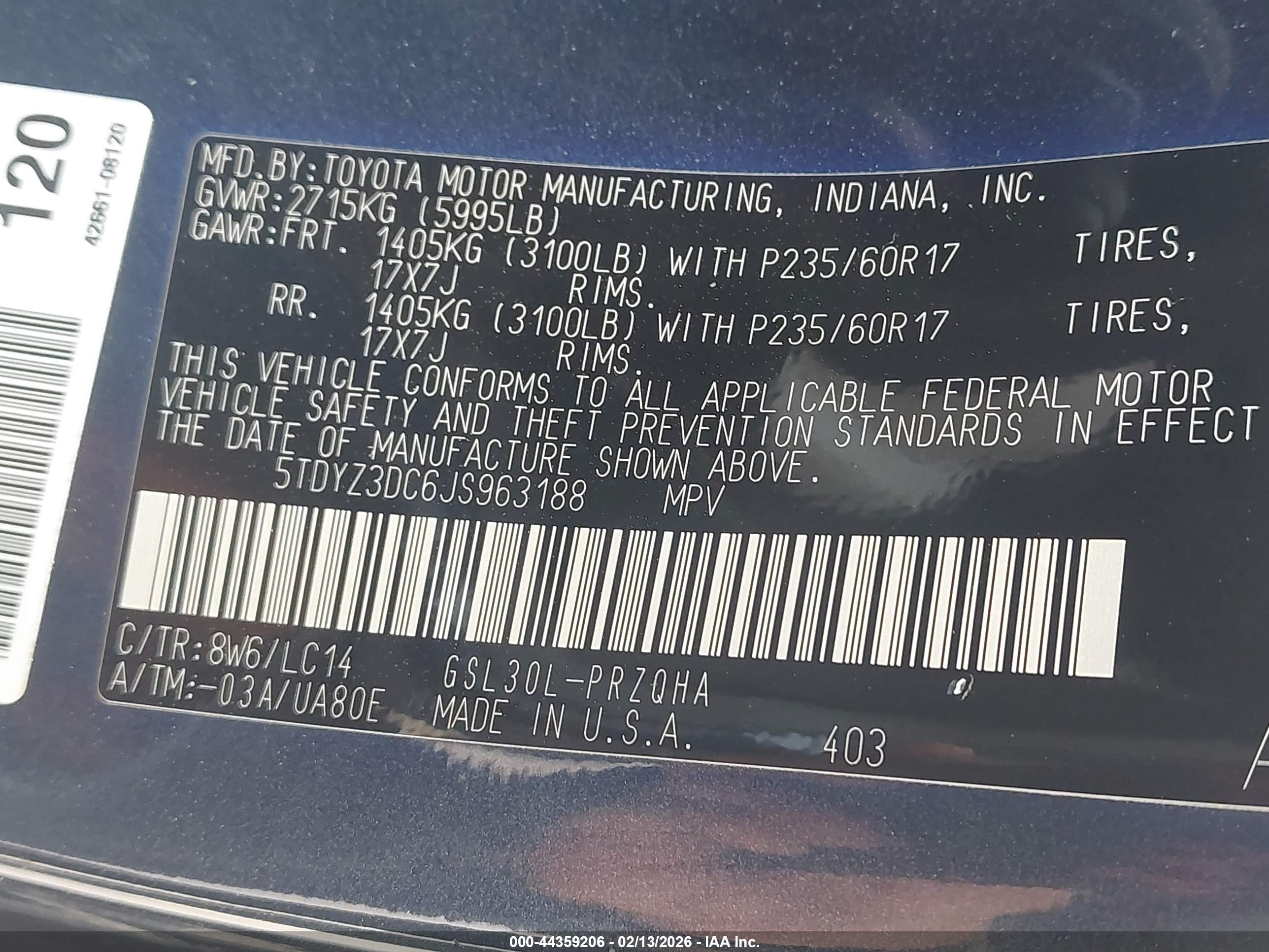 TOYOTA SIENNA image 9
