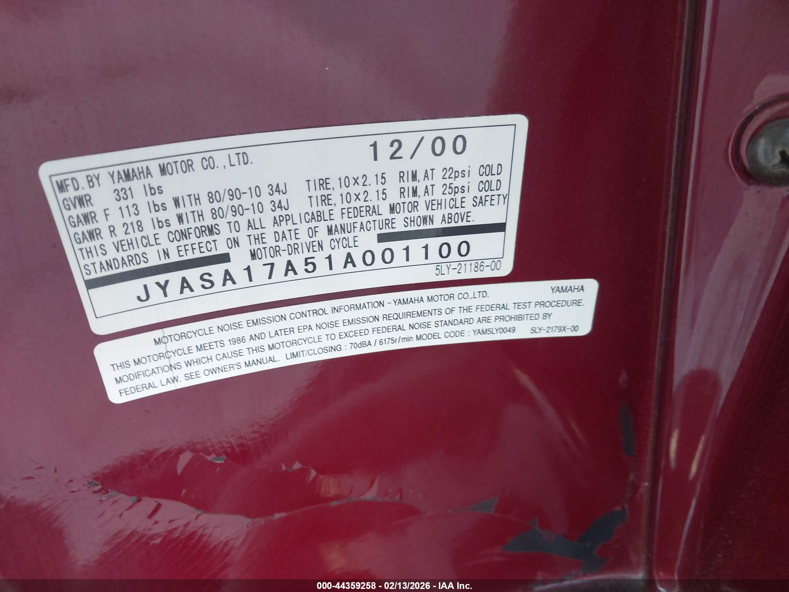 YAMAHA YJ50 image 10