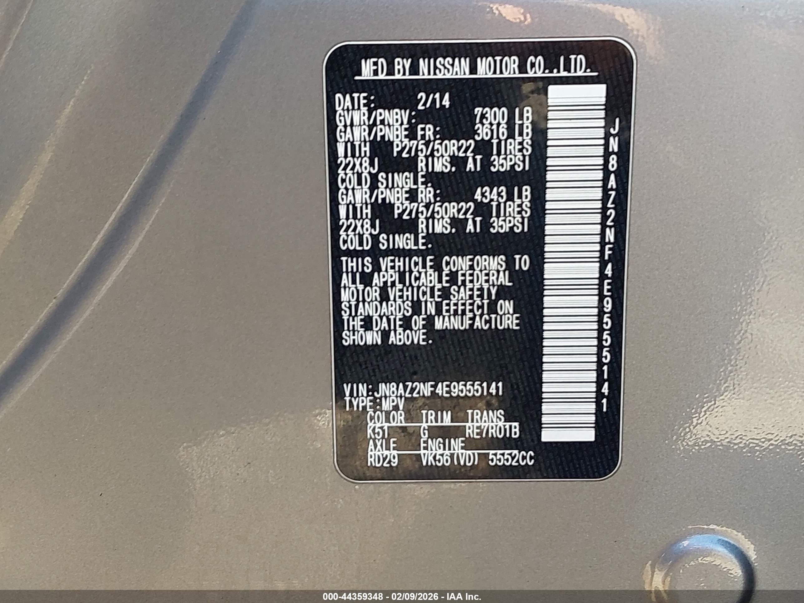 INFINITI QX80 image 9