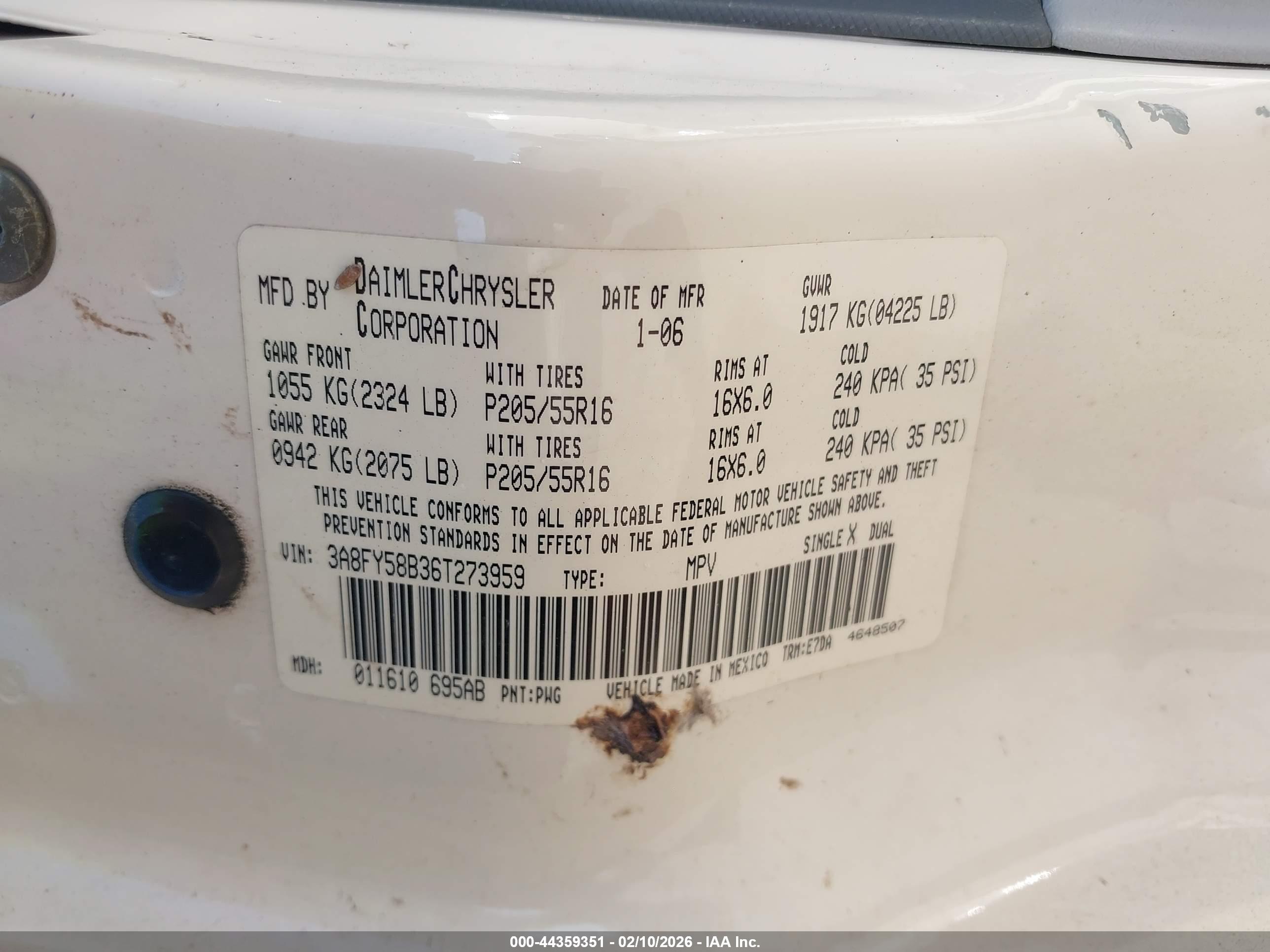 CHRYSLER PT image 9