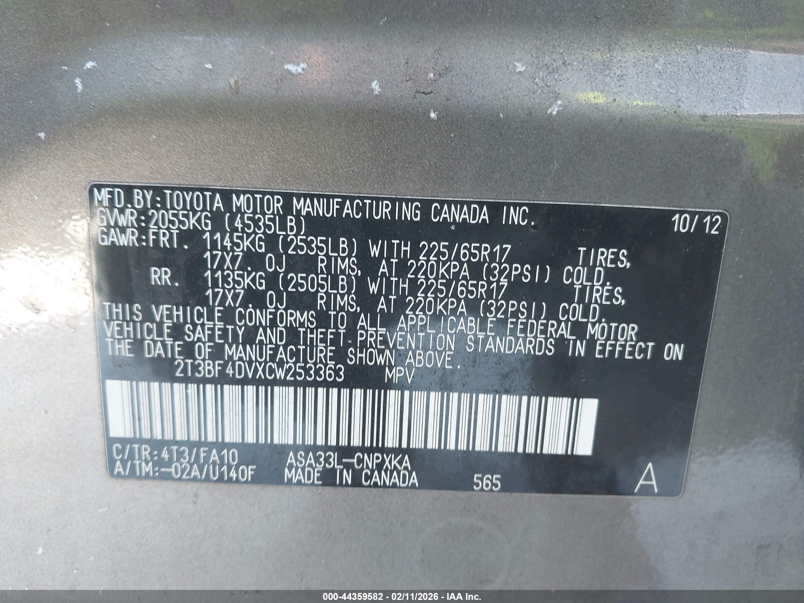 TOYOTA RAV4 image 9