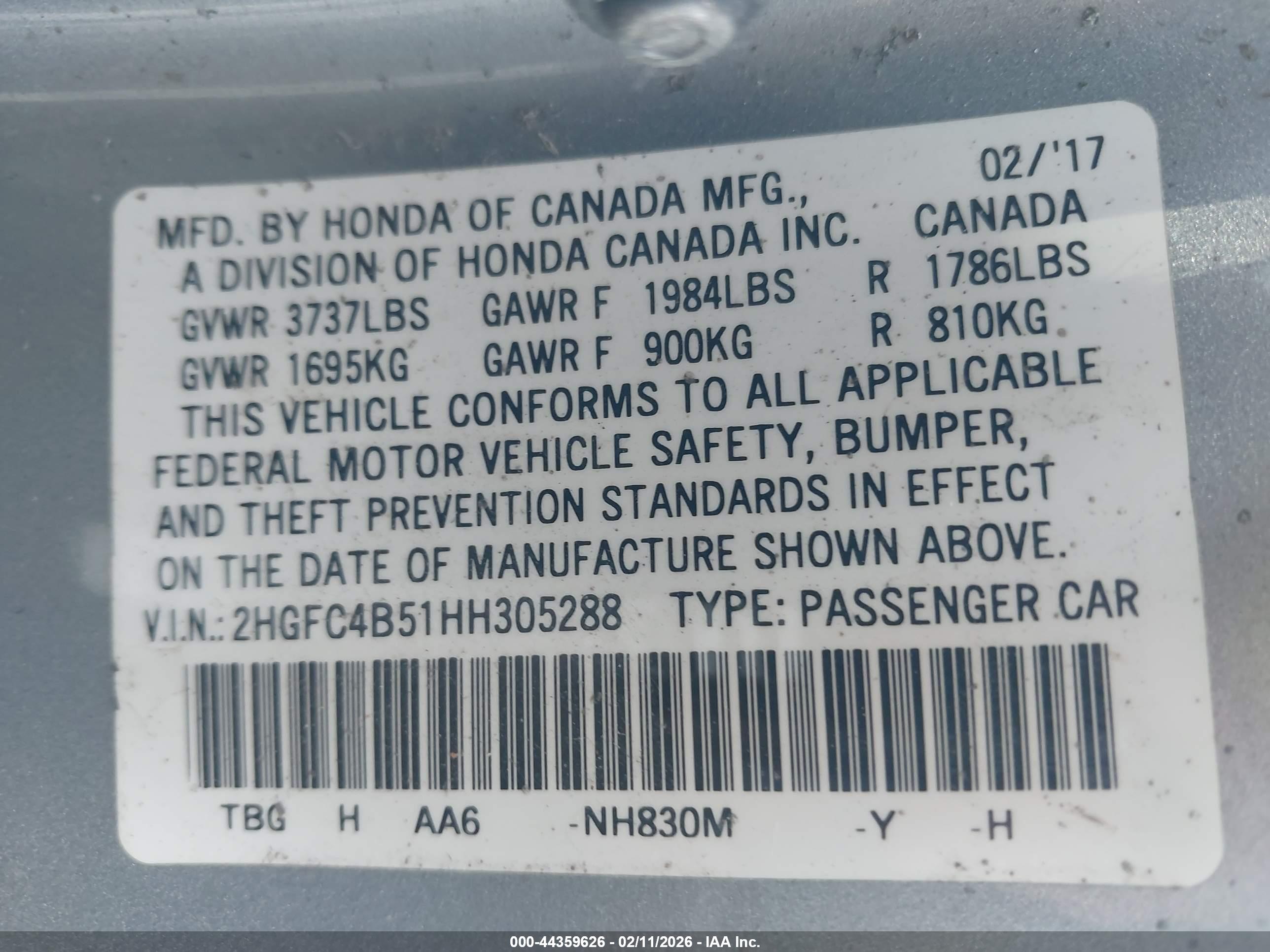HONDA CIVIC image 9