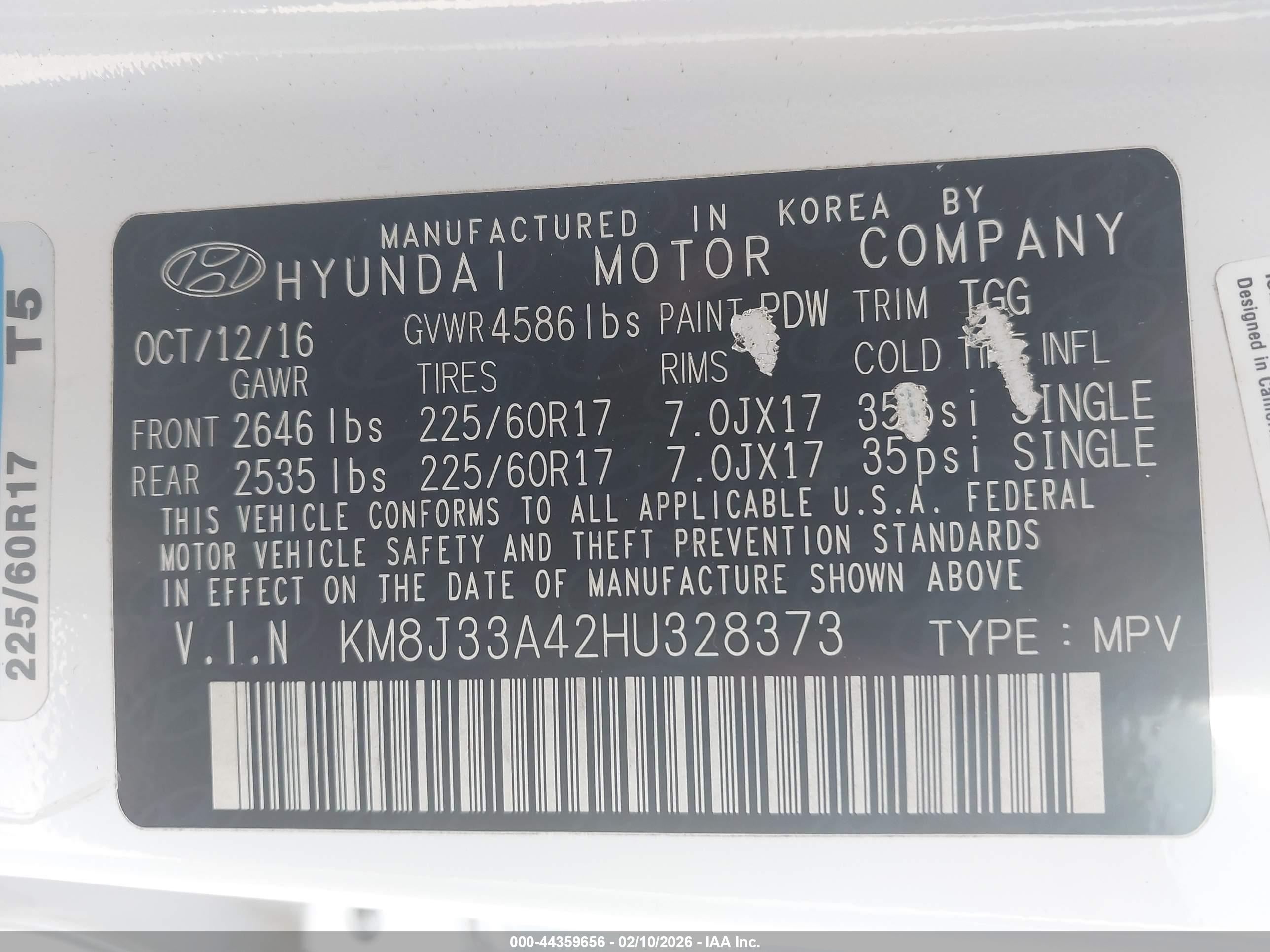 HYUNDAI TUCSON image 9