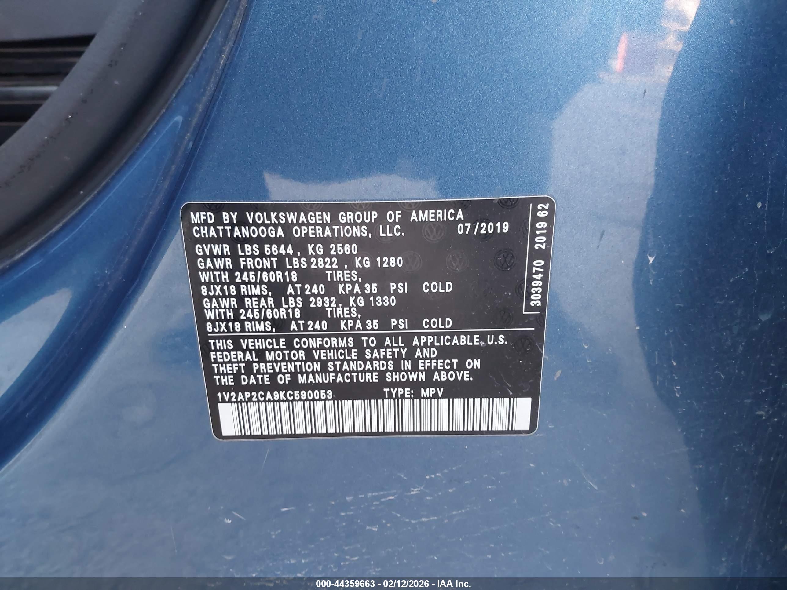 VOLKSWAGEN ATLAS image 9