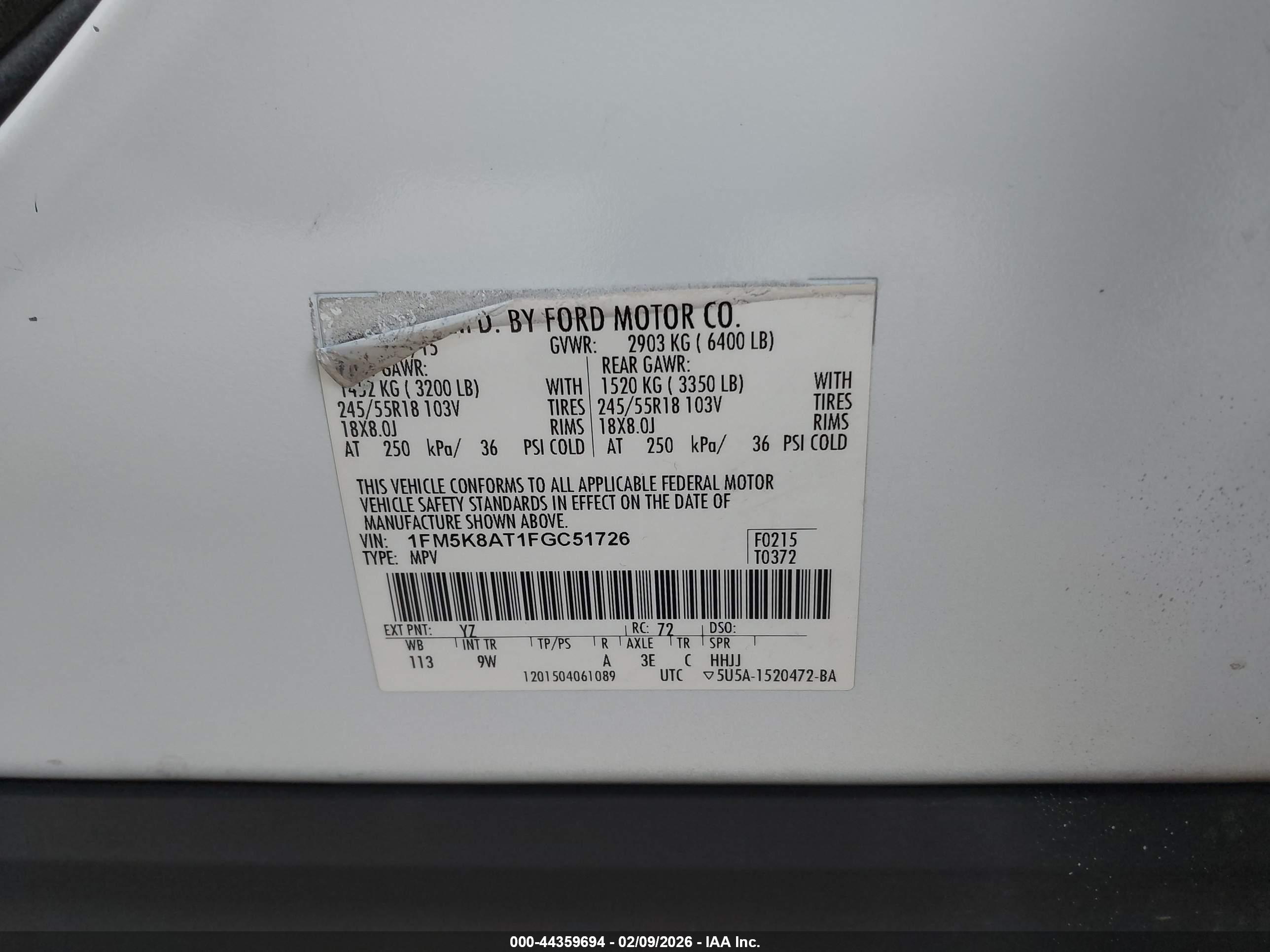 FORD UTILITY image 9