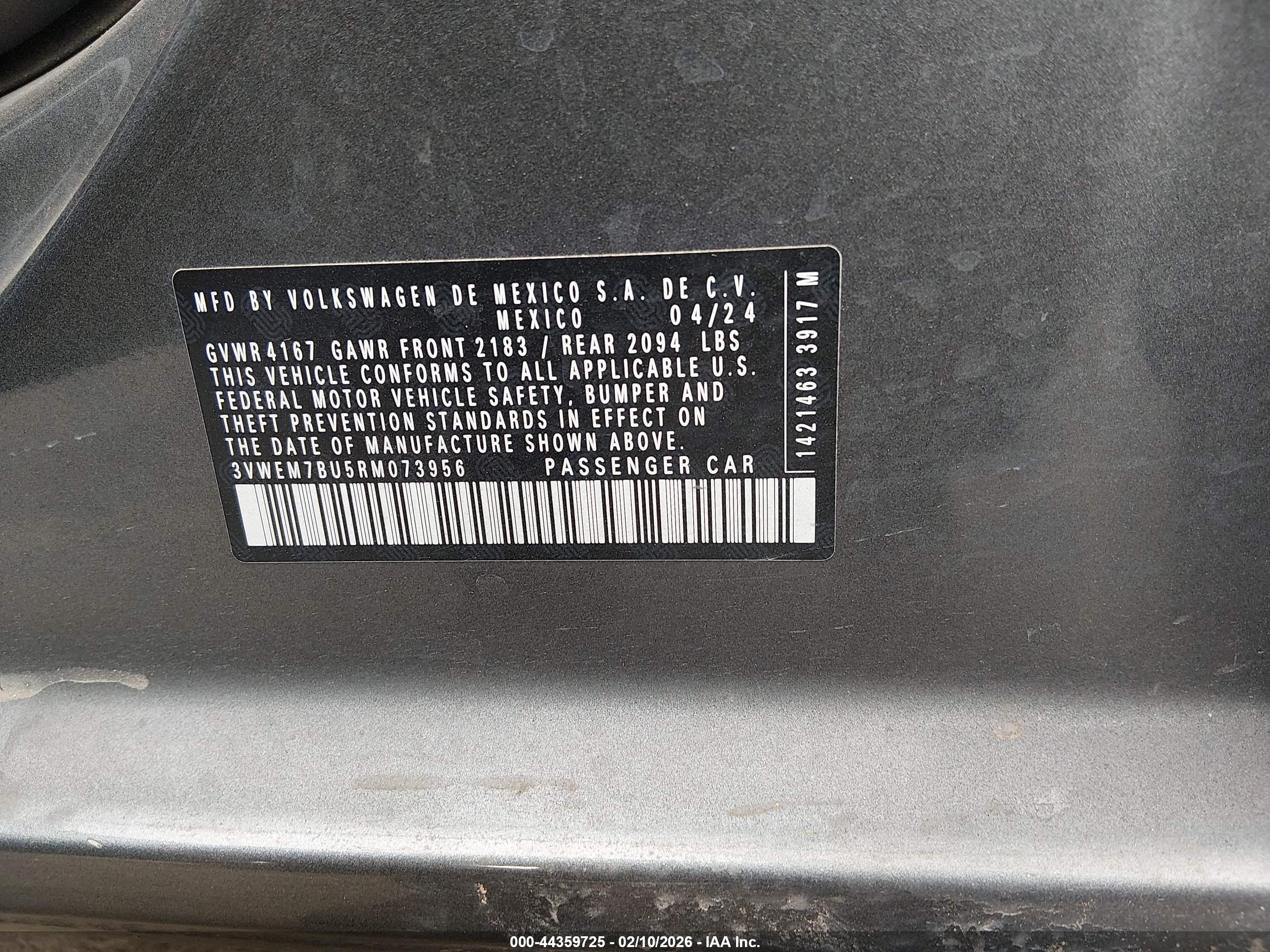 VOLKSWAGEN JETTA image 9