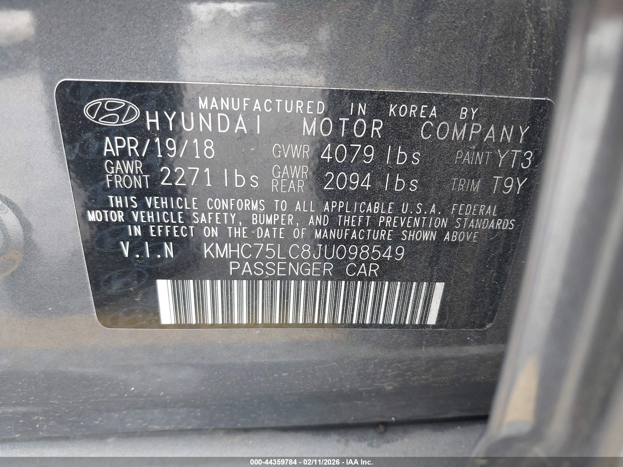 HYUNDAI IONIQ image 9