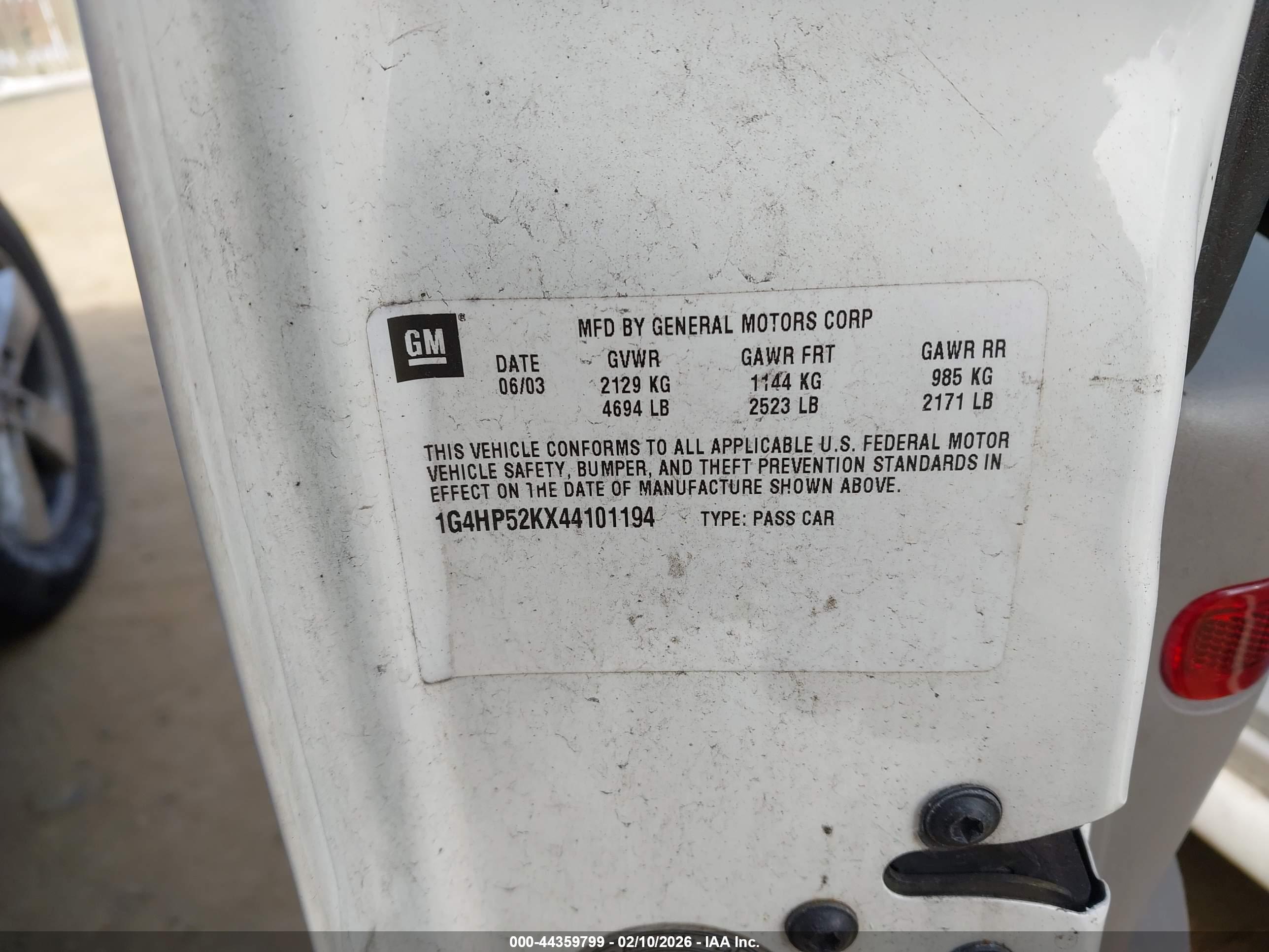 BUICK LESABRE image 9