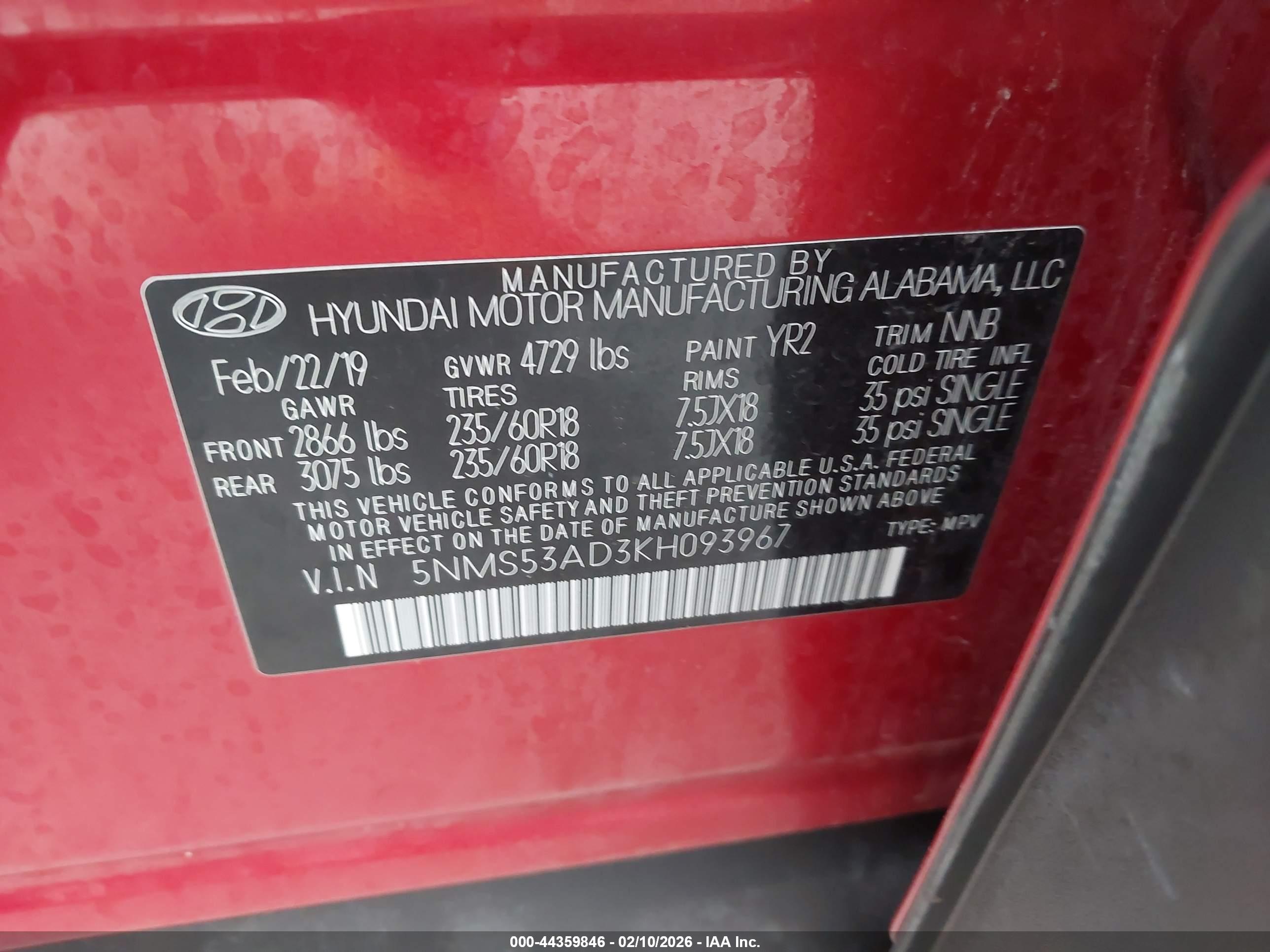 HYUNDAI SANTA image 9