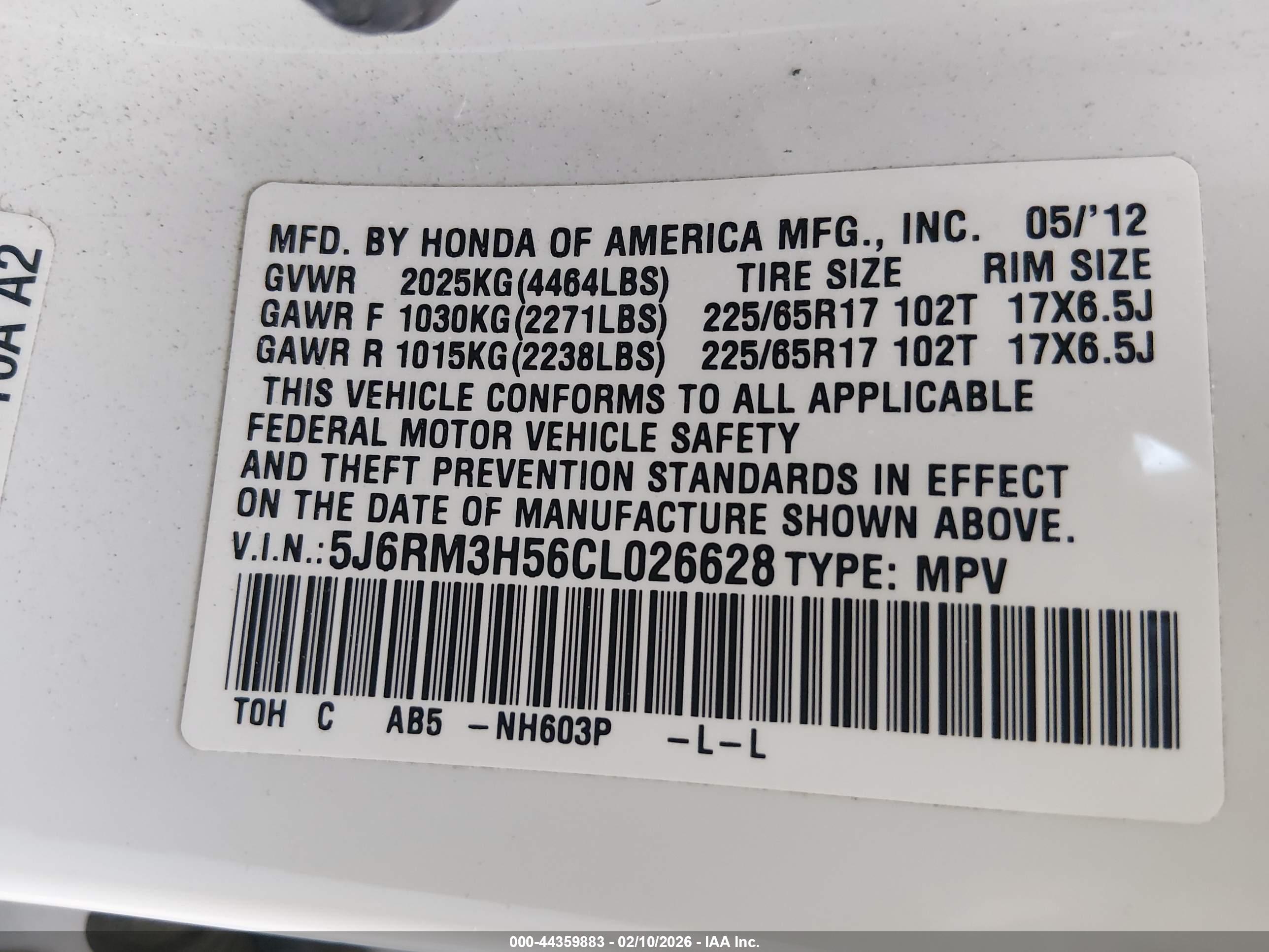 HONDA CR-V image 9