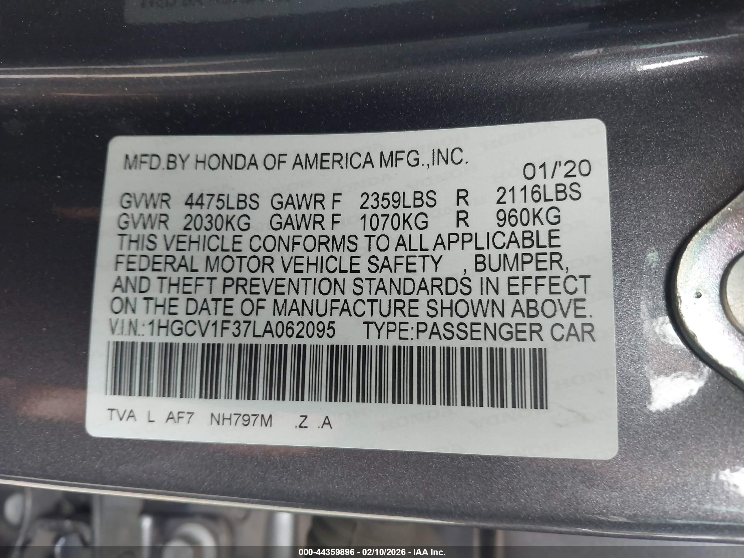 HONDA ACCORD image 9