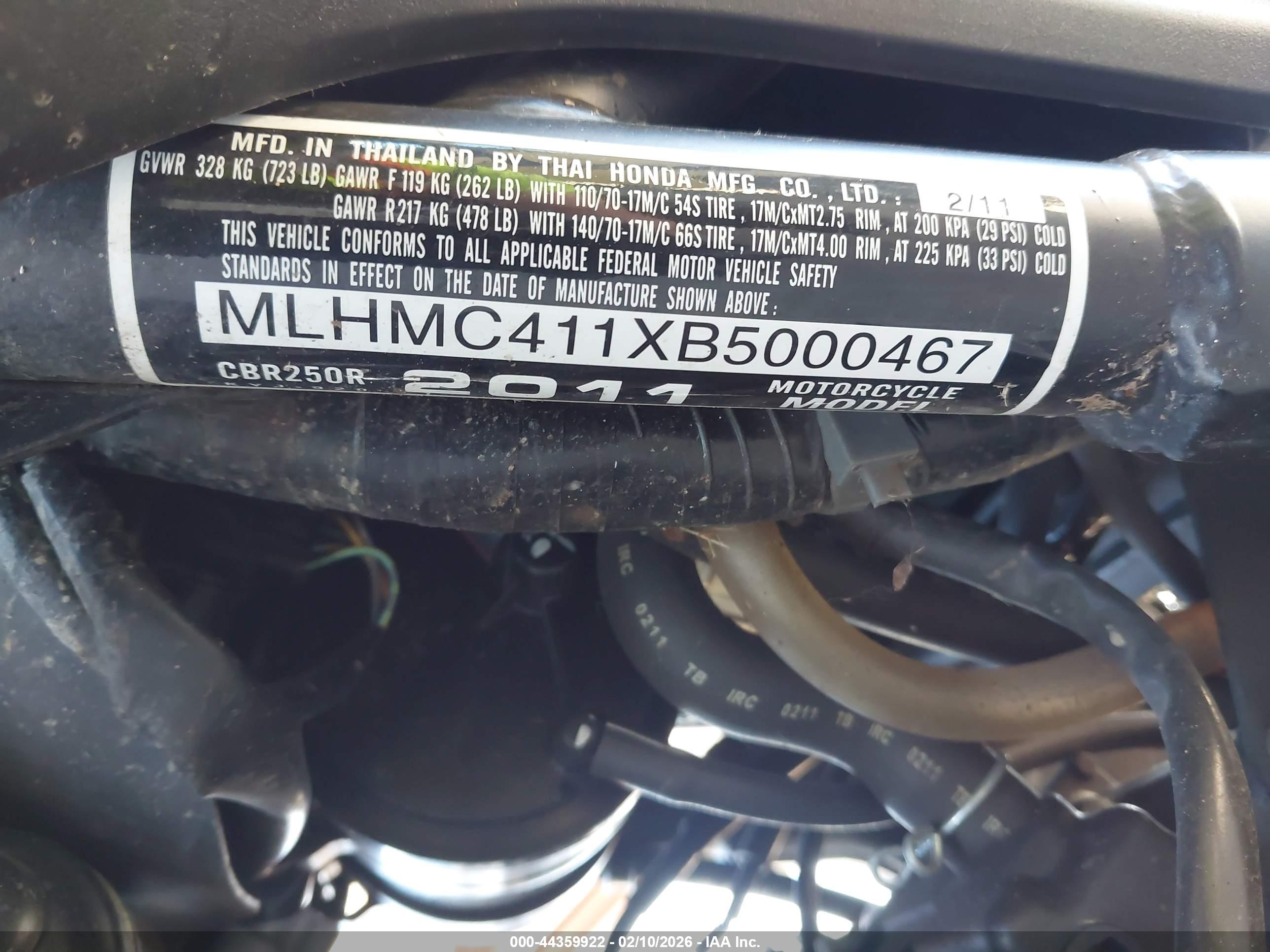 HONDA CBR250 image 10