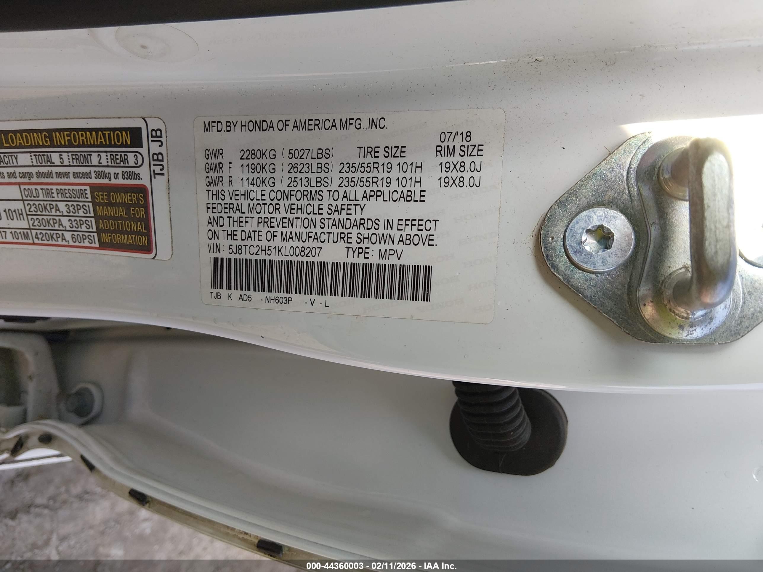 ACURA RDX image 9