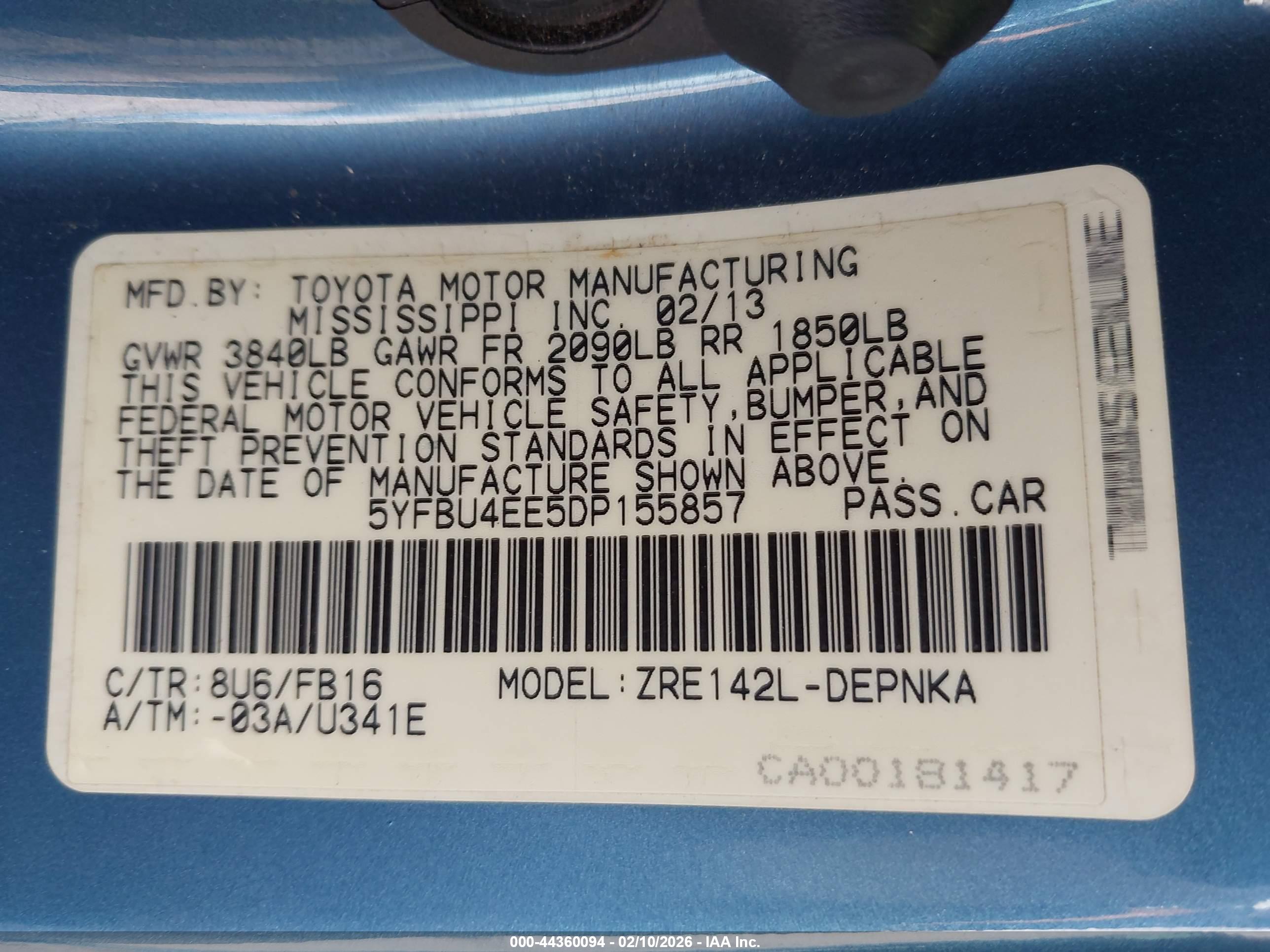 TOYOTA COROLLA image 9