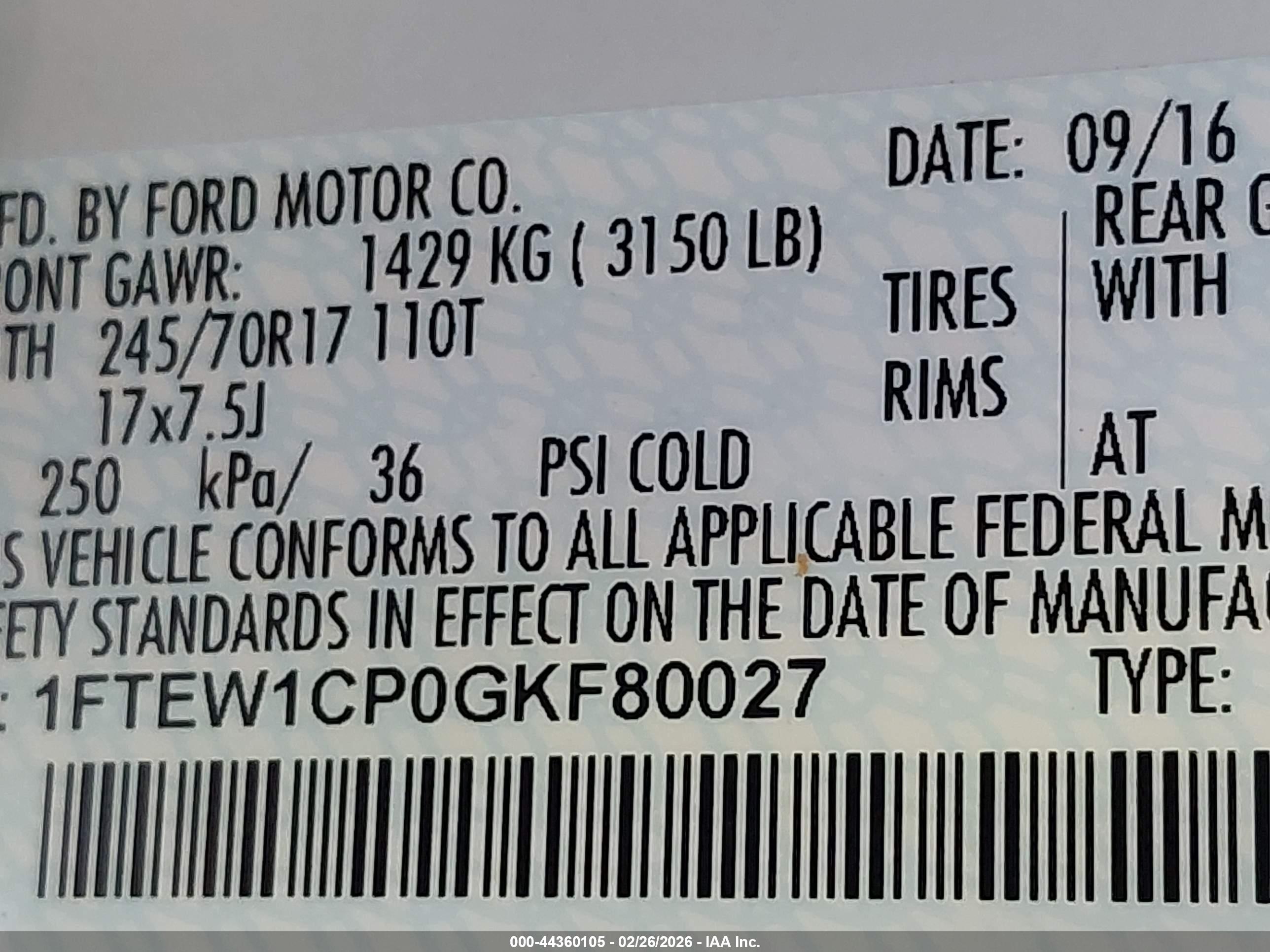 FORD F-150 image 9