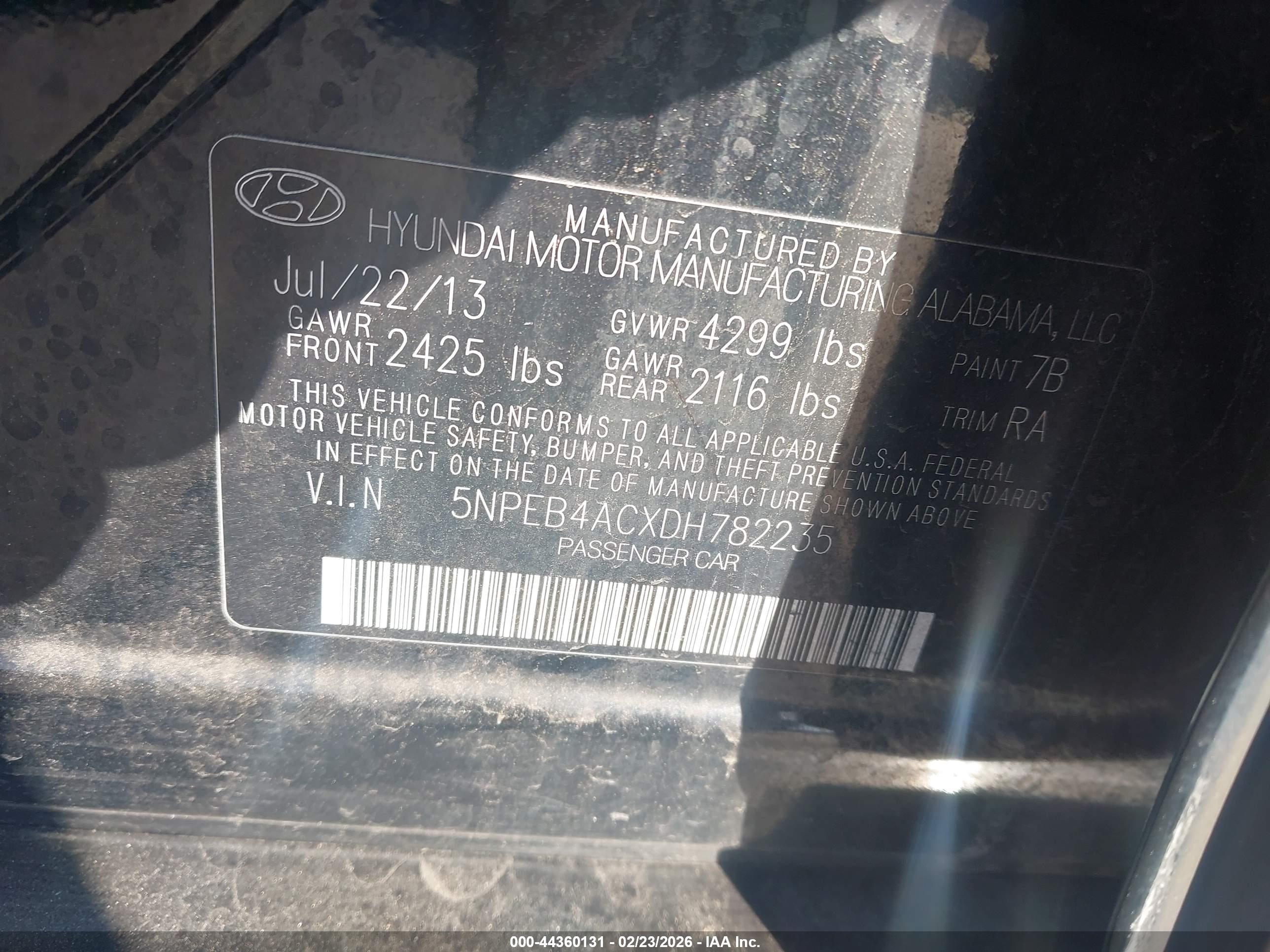 HYUNDAI SONATA image 9