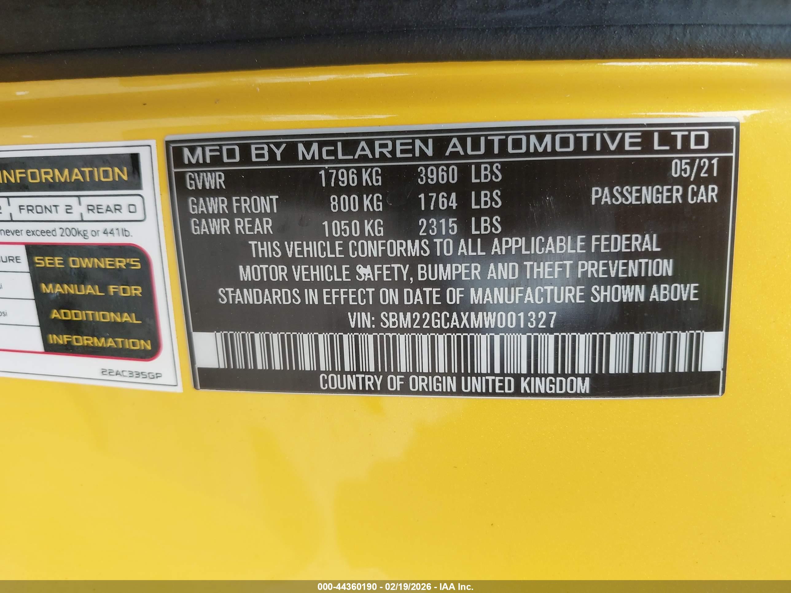 MCLAREN GT image 9