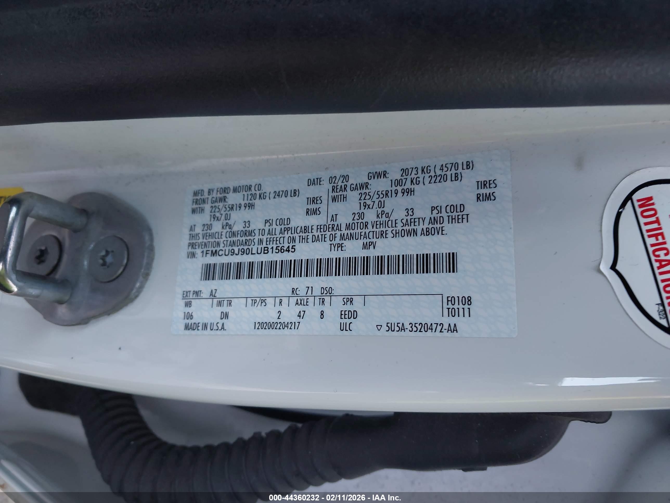 FORD ESCAPE image 9