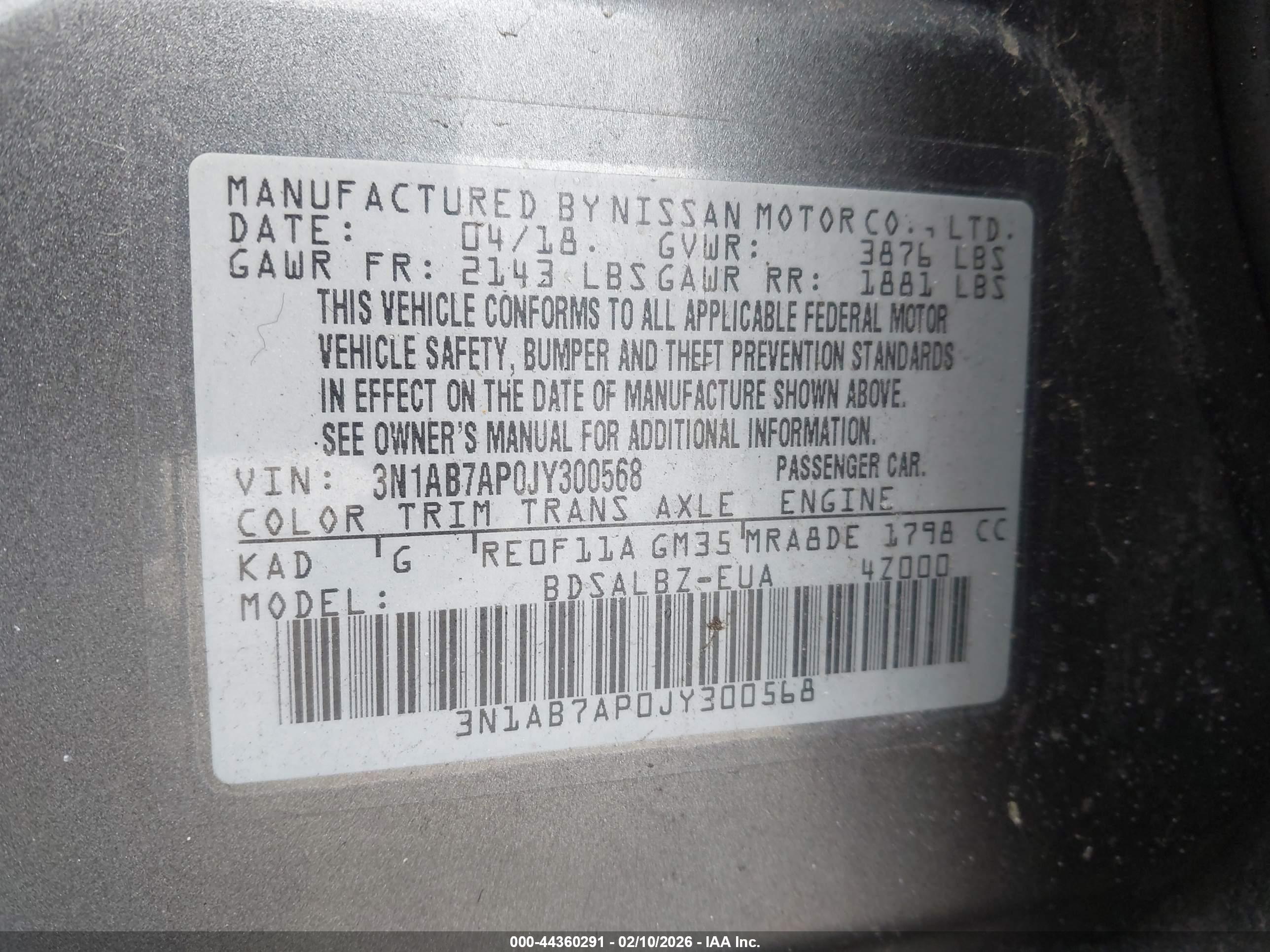 NISSAN SENTRA image 9