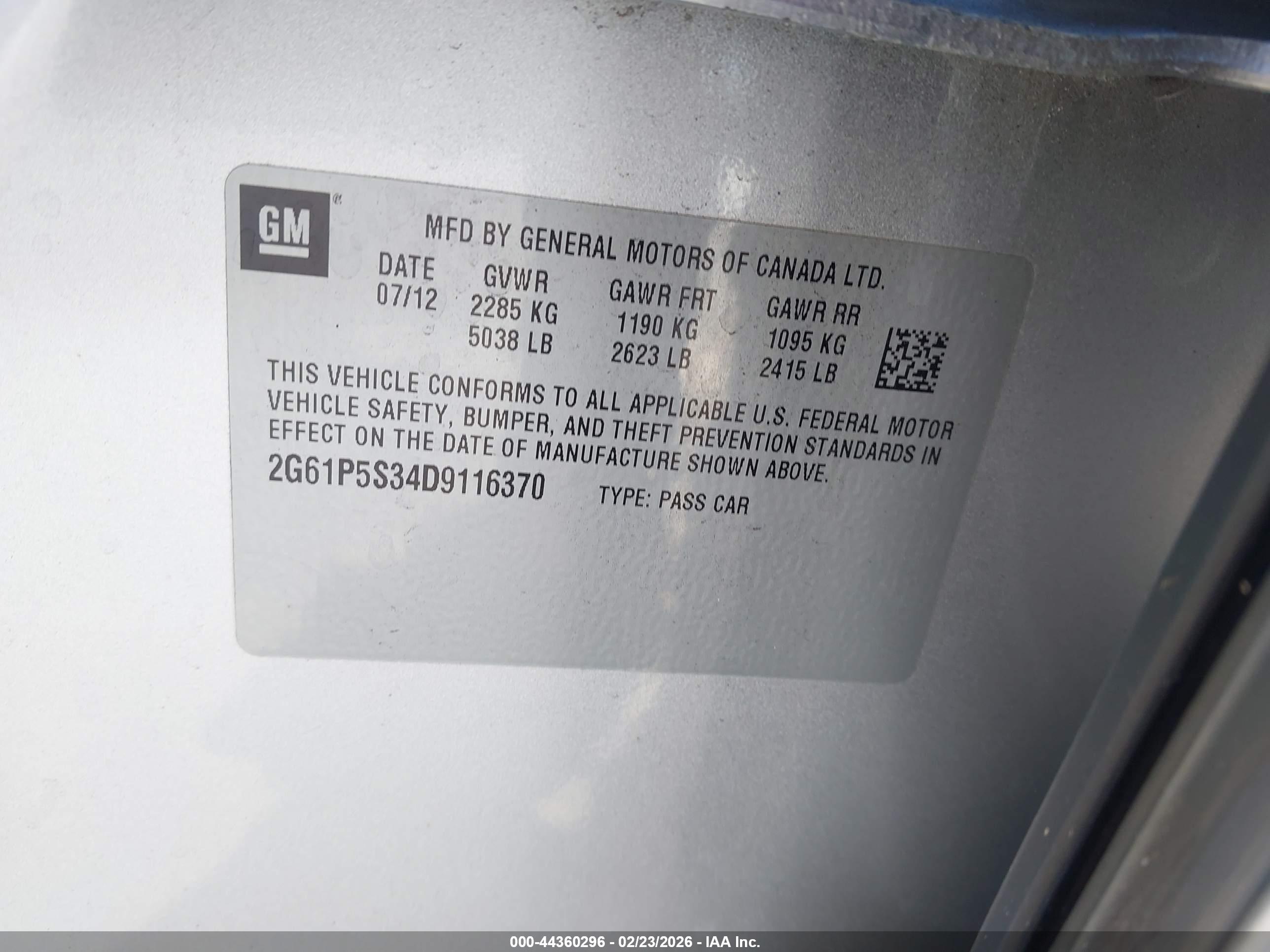 CADILLAC XTS image 9
